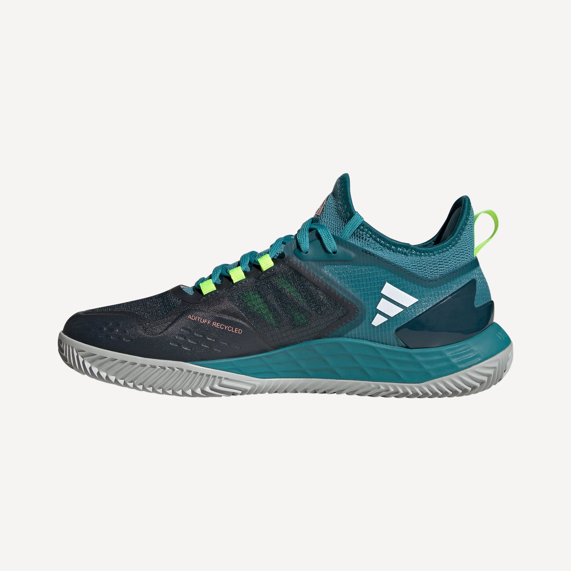 adidas adizero Ubersonic 4.1 Men's Clay Court Tennis Shoes Green (4)