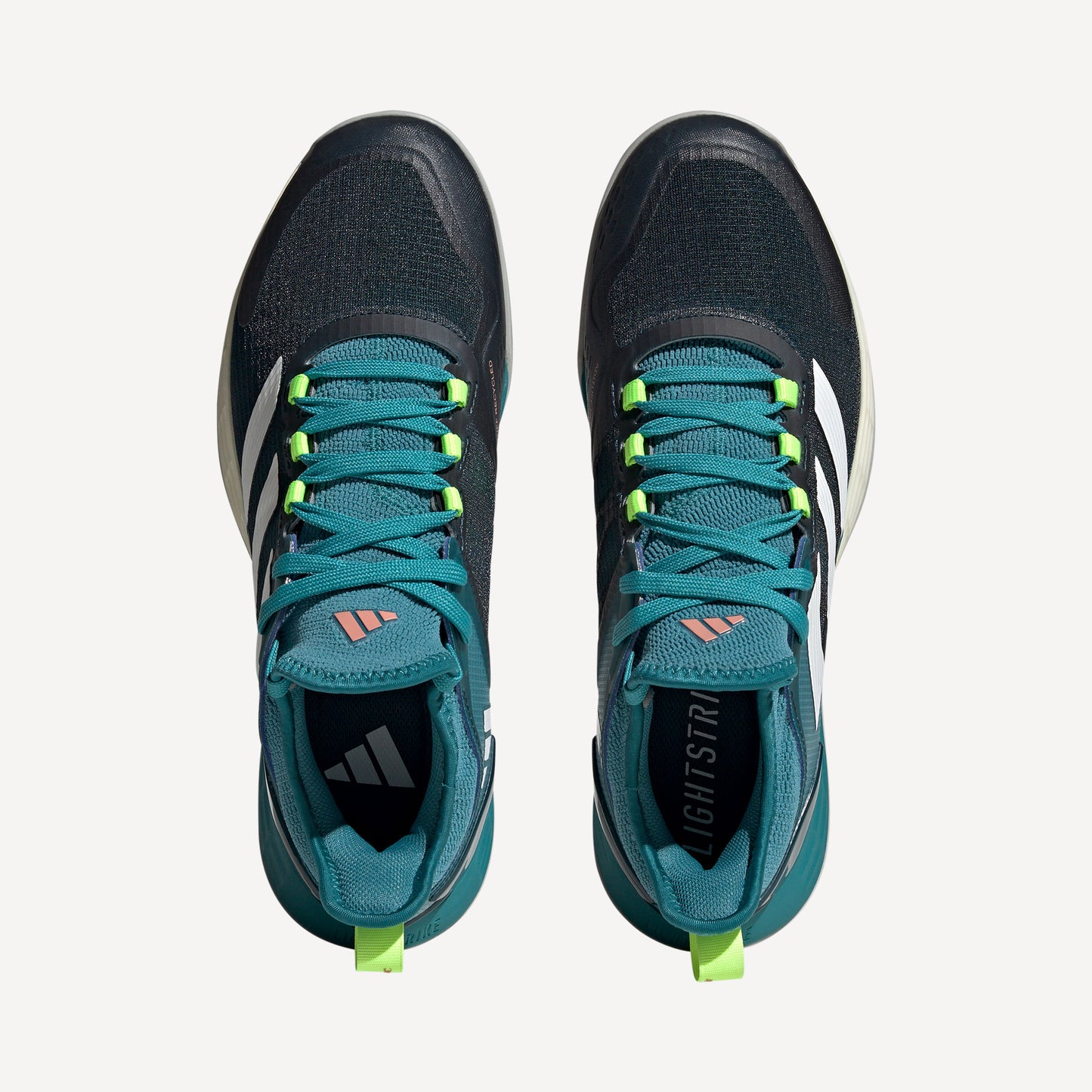 adidas adizero Ubersonic 4.1 Men's Clay Court Tennis Shoes Green (5)
