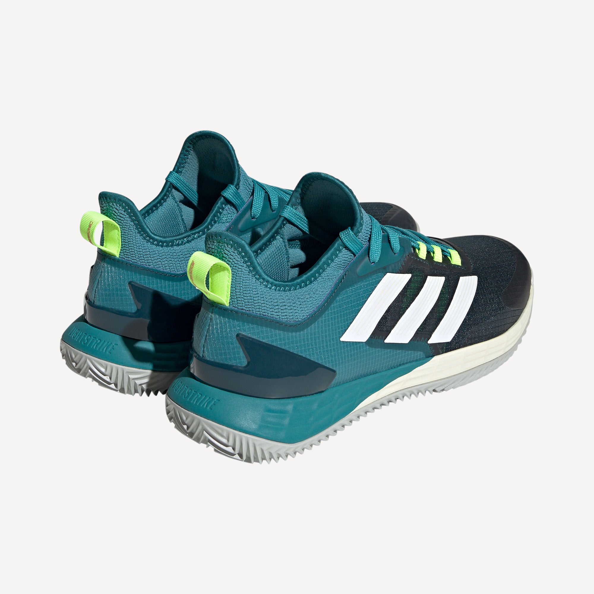 adidas adizero Ubersonic 4.1 Men's Clay Court Tennis Shoes Green (6)