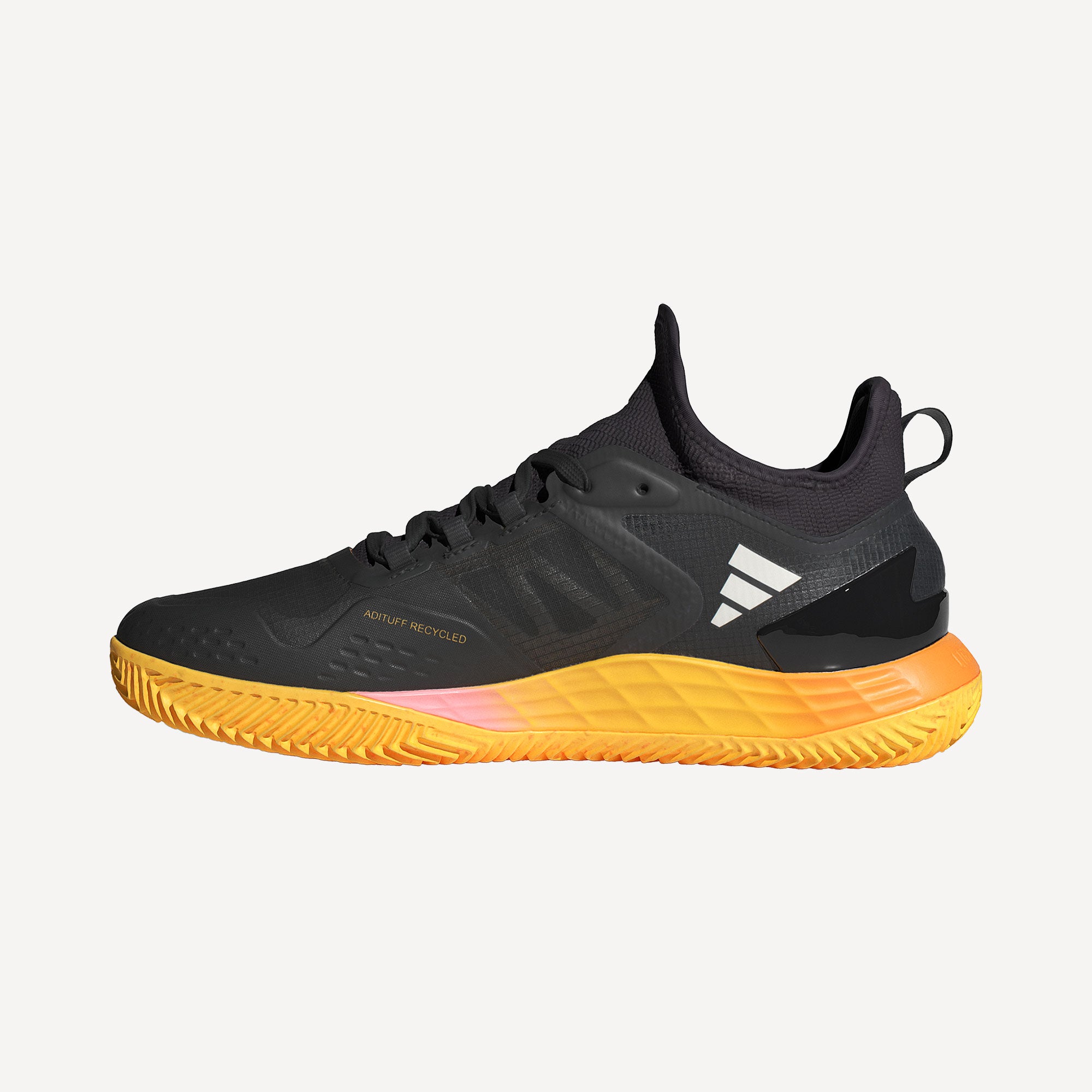 adidas adizero Ubersonic 4.1 Men's Clay Court Tennis Shoes - Black (3)