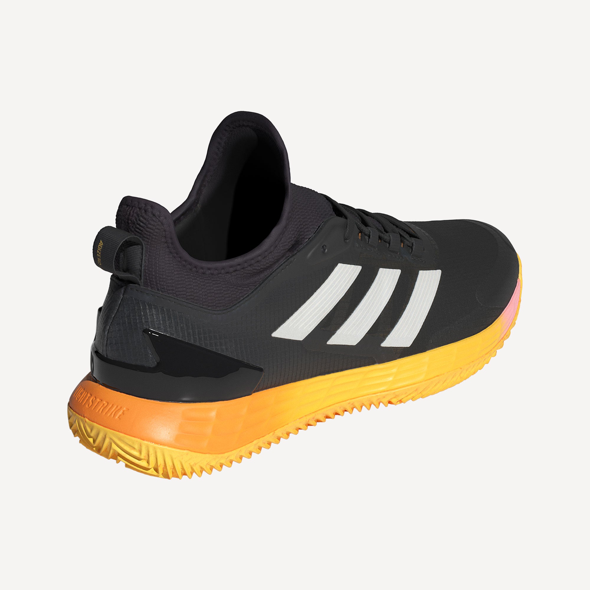 adidas adizero Ubersonic 4.1 Men's Clay Court Tennis Shoes - Black (6)