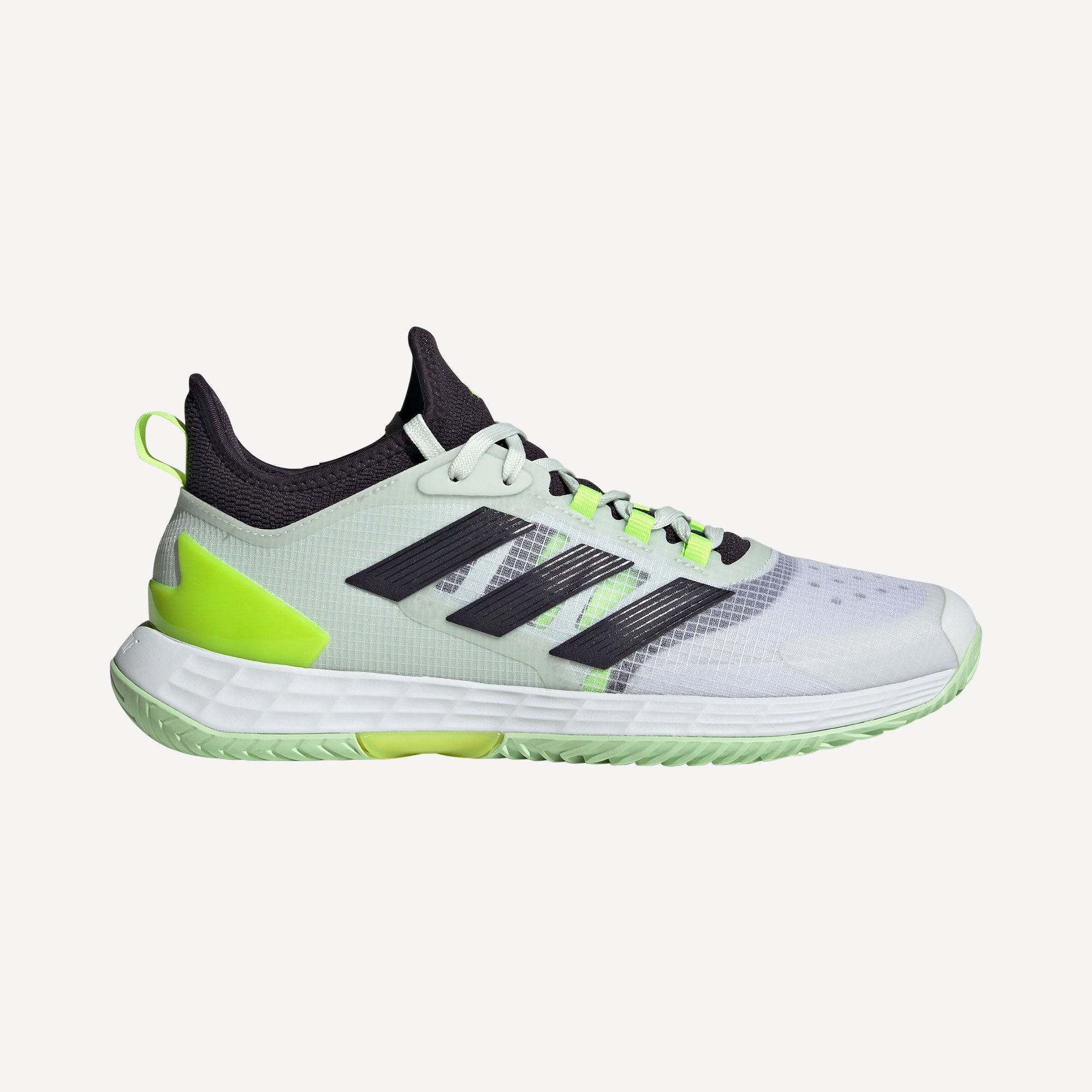 adidas adizero Ubersonic 4.1 Men's Hard Court Tennis Shoes - Green (1)