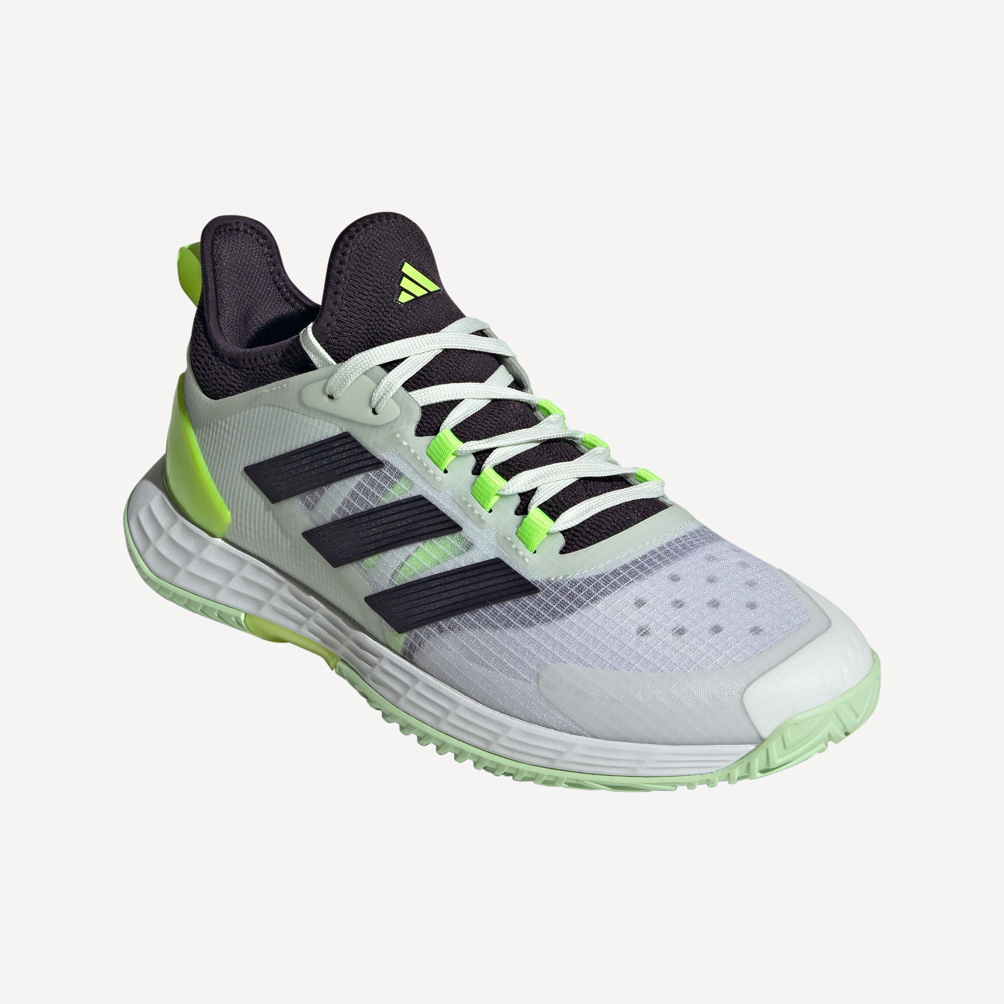 adidas adizero Ubersonic 4.1 Men's Hard Court Tennis Shoes - Green (5)