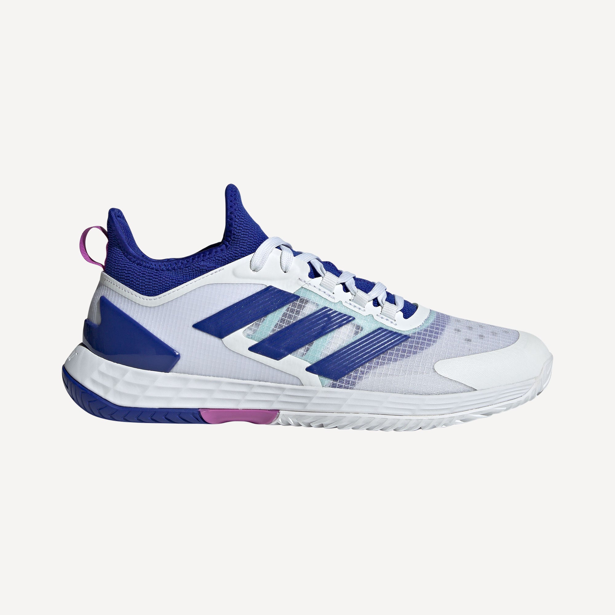 adidas adizero Ubersonic 4.1 Men's Hard Court Tennis Shoes - White (1)