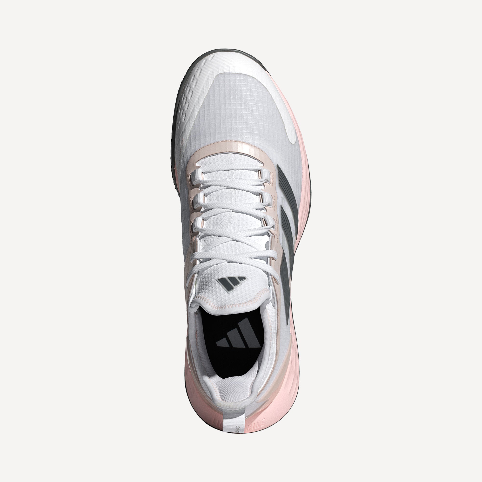 adidas AdiZero Ubersonic 4.1 Women's Clay Court Tennis Shoes - White (4)