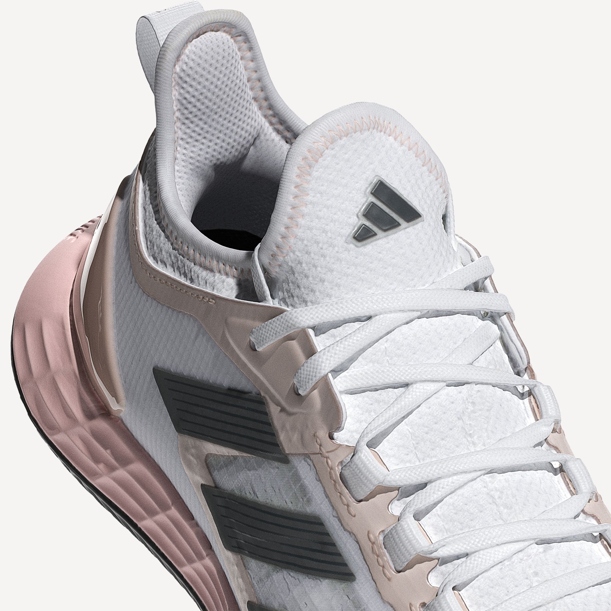 adidas AdiZero Ubersonic 4.1 Women's Clay Court Tennis Shoes - White (7)