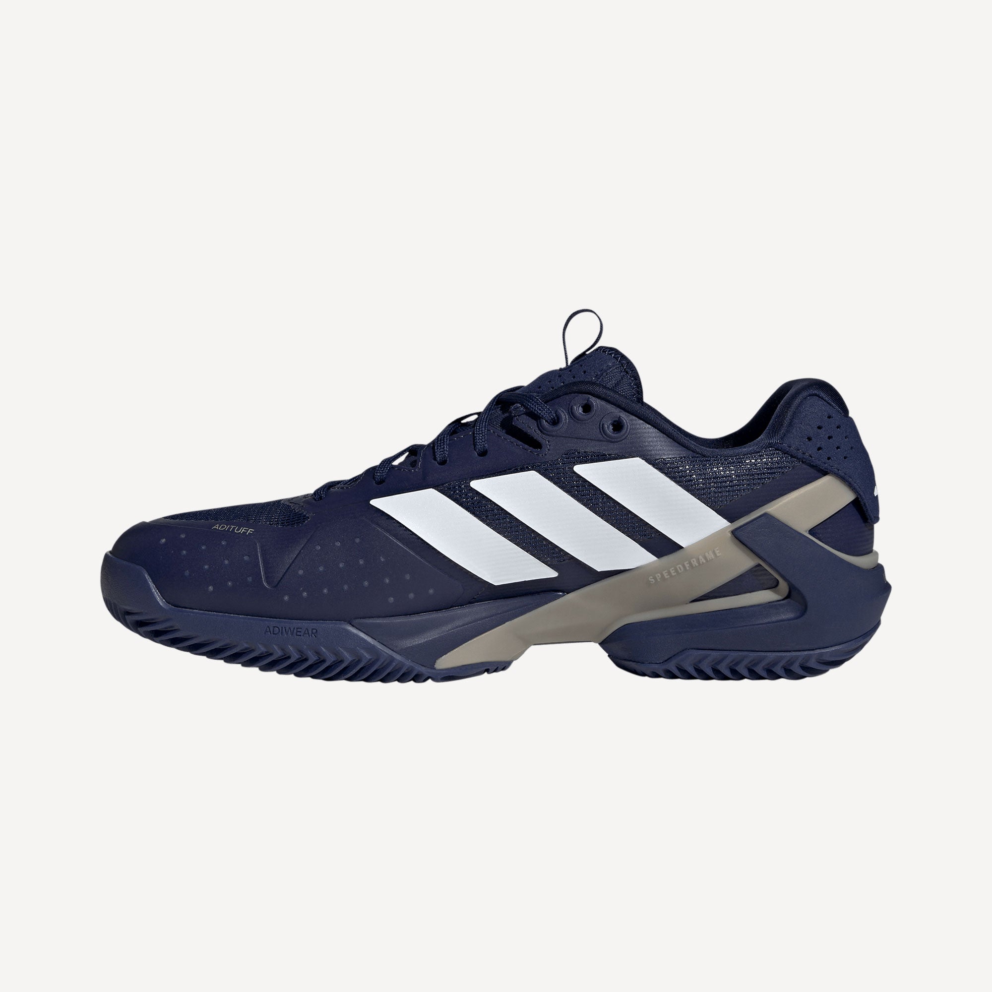 adidas adizero Ubersonic 5 Men's Clay Court Tennis Shoes - Dark Blue (3)