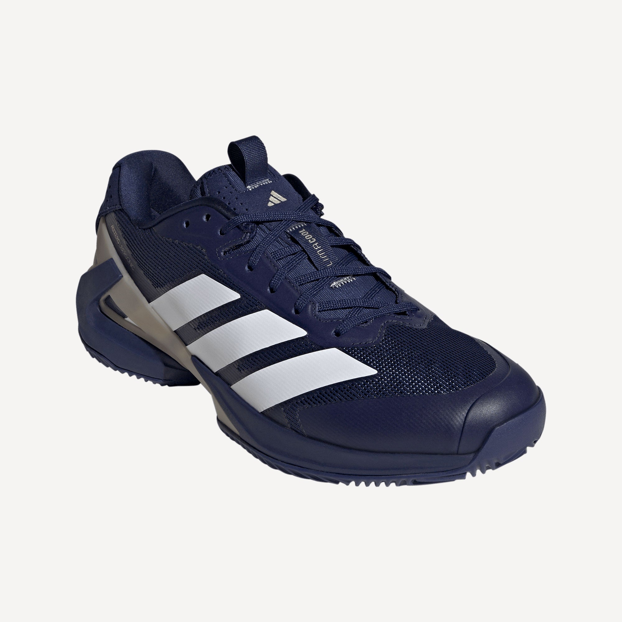 adidas adizero Ubersonic 5 Men's Clay Court Tennis Shoes - Dark Blue (5)