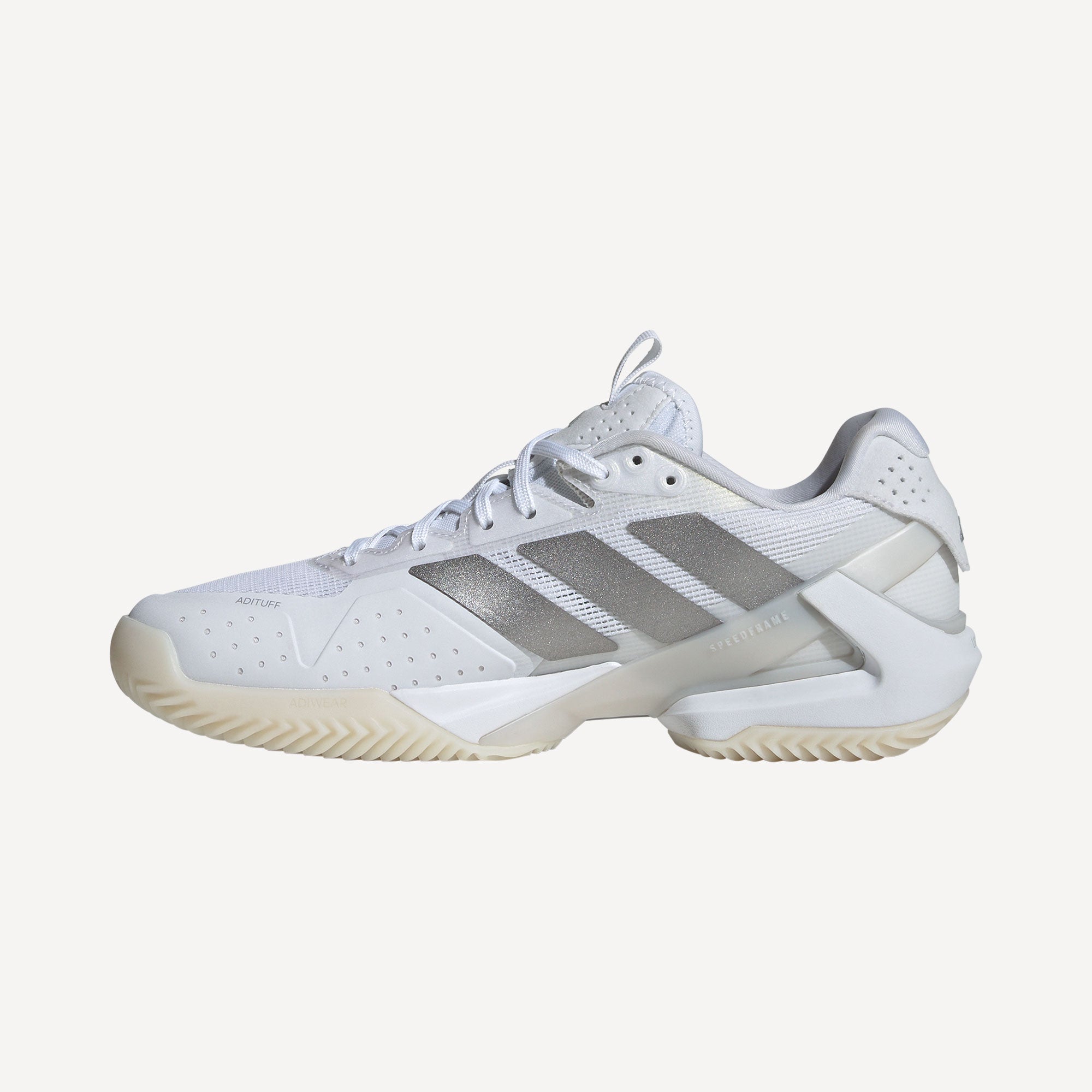 adidas adizero Ubersonic 5 Women's Clay Court Tennis Shoes - White (3)