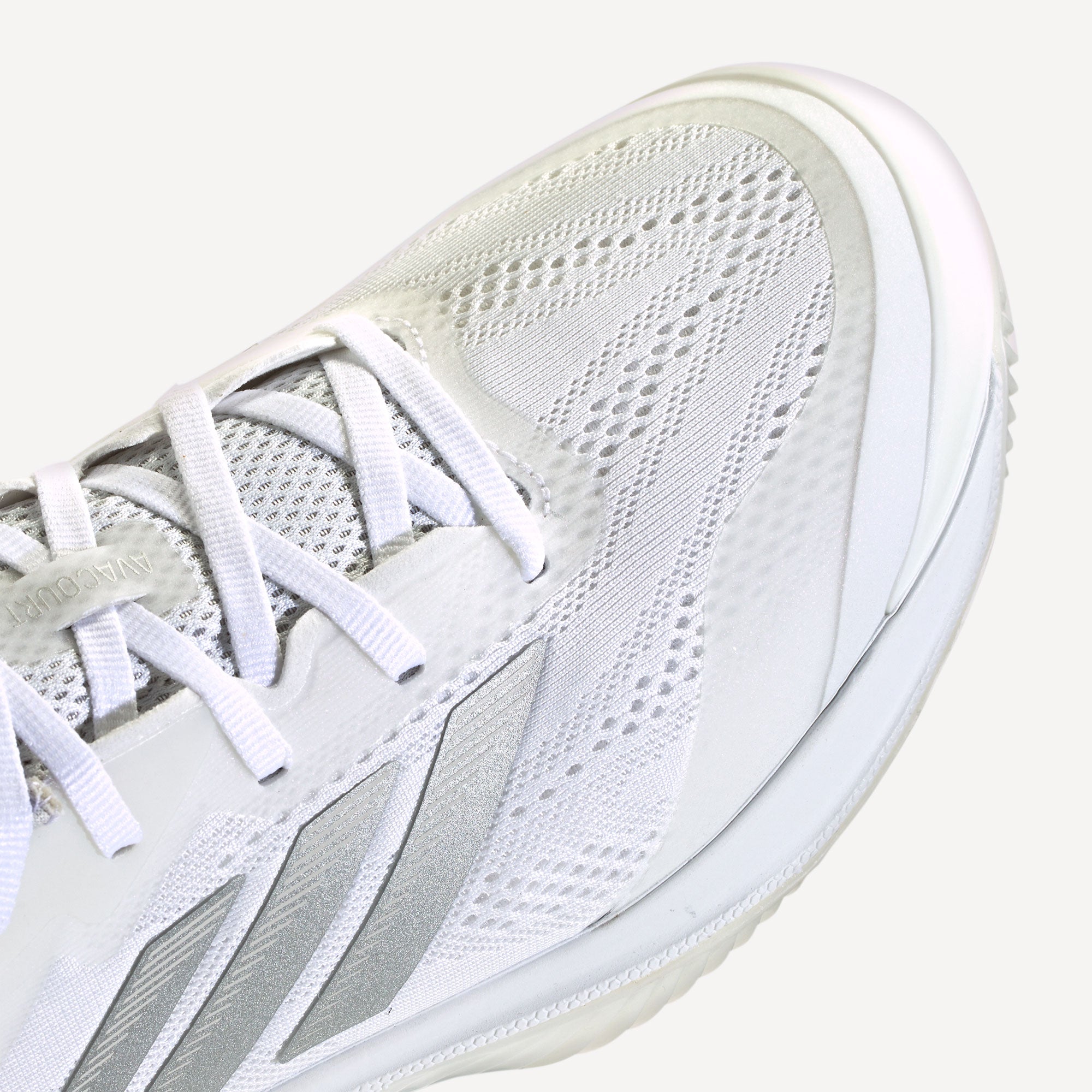 adidas Avacourt Women's Clay Court Tennis Shoes - White (8)