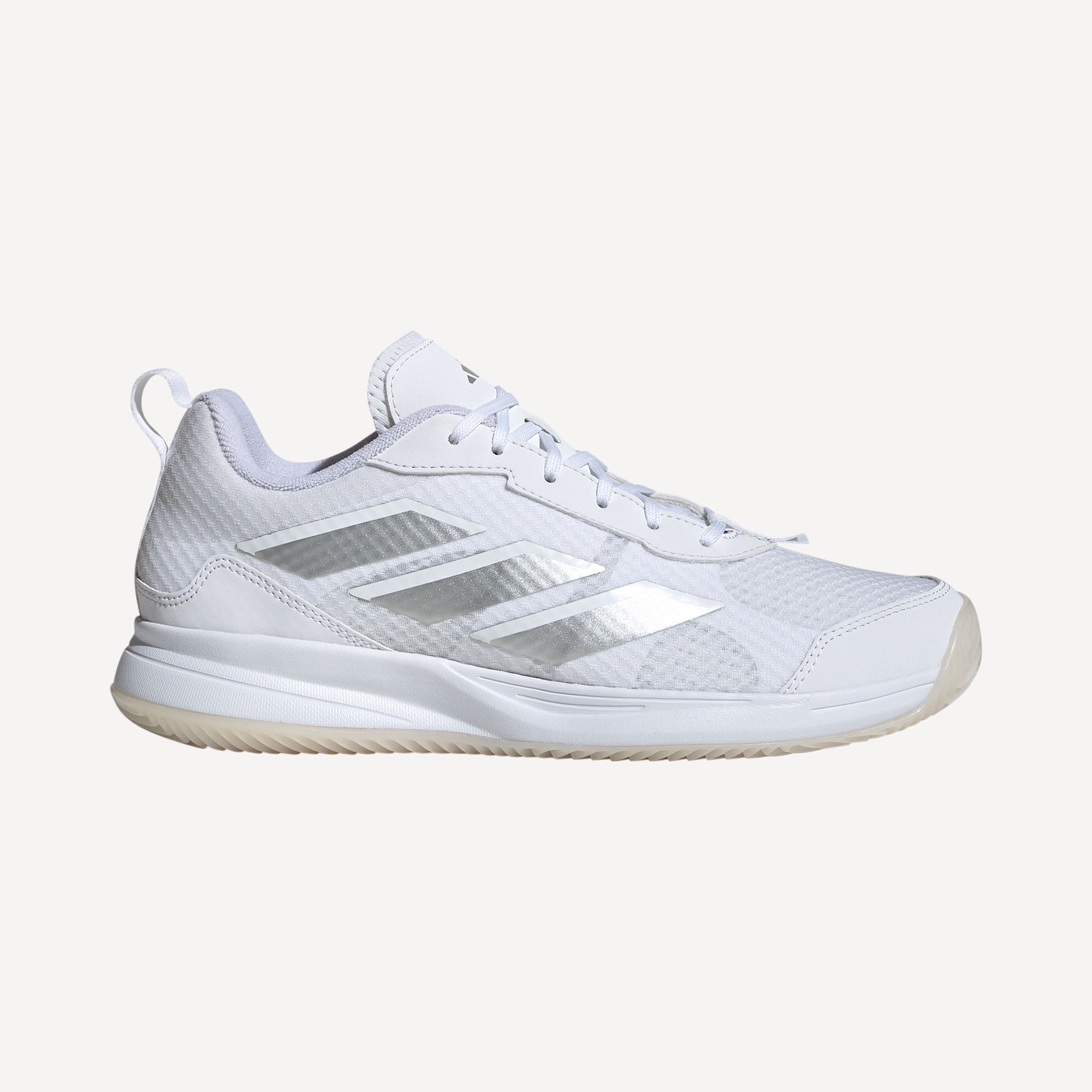 adidas Avaflash Women's Clay Court Tennis Shoes - White (1)