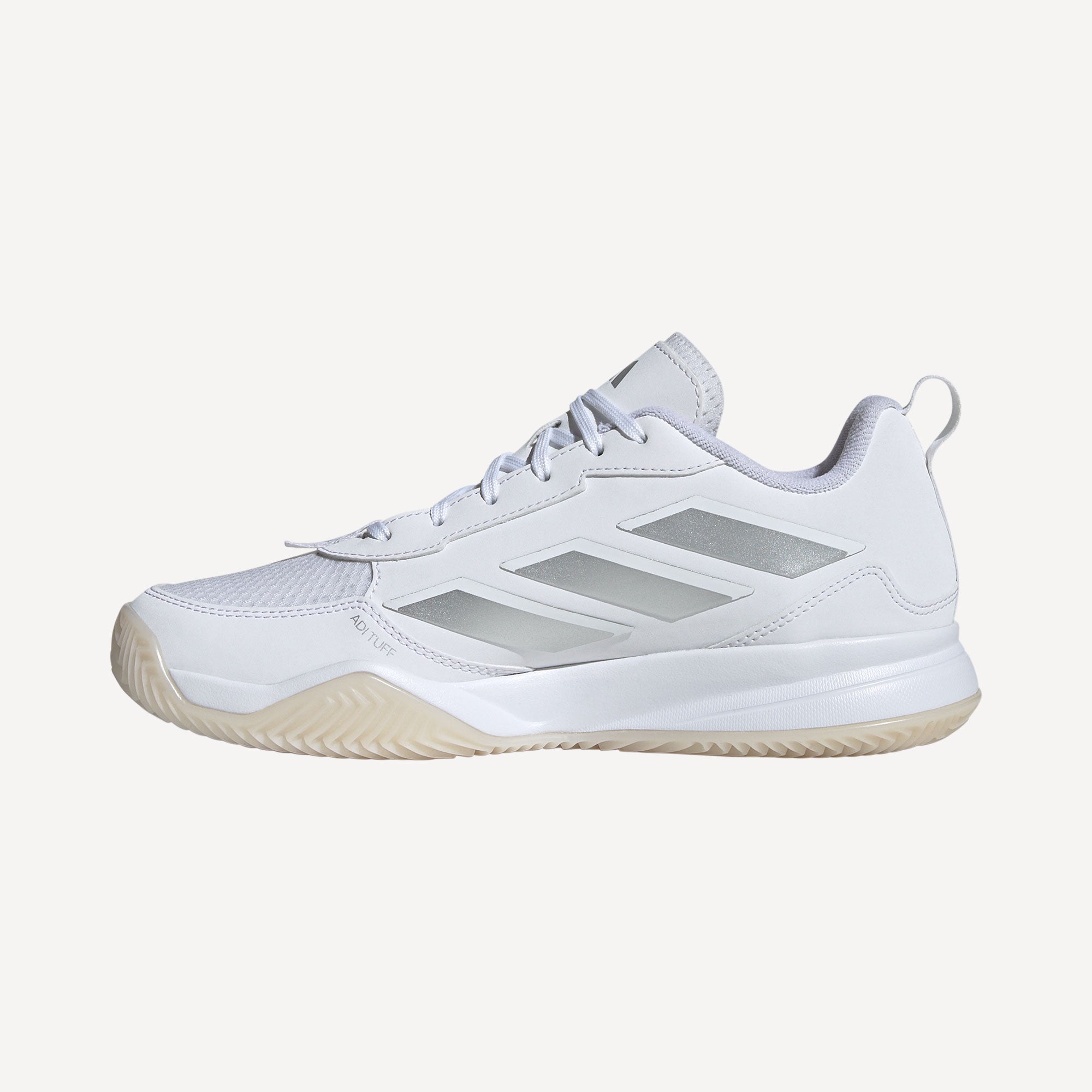 adidas Avaflash Women's Clay Court Tennis Shoes - White (3)