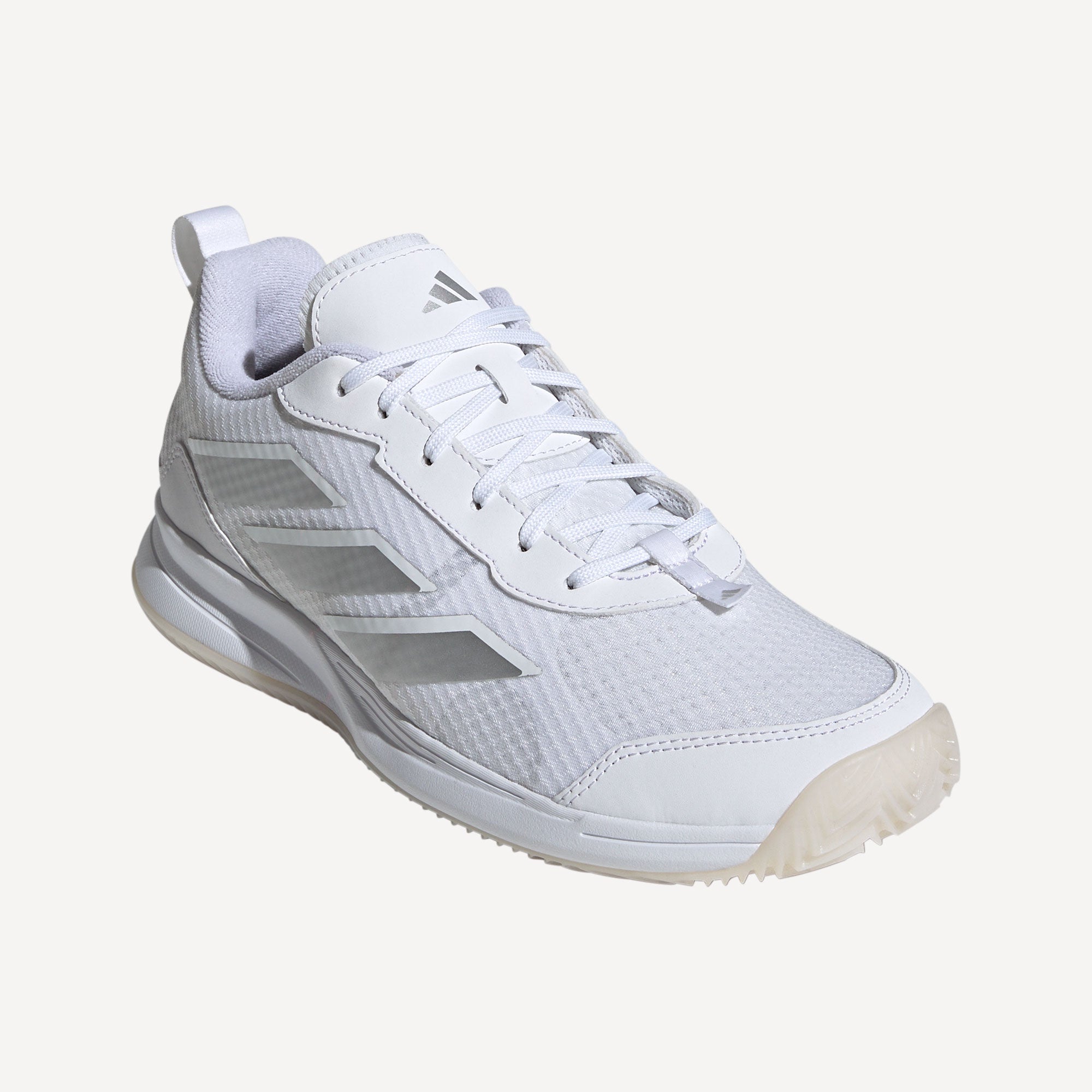 adidas Avaflash Women's Clay Court Tennis Shoes - White (5)