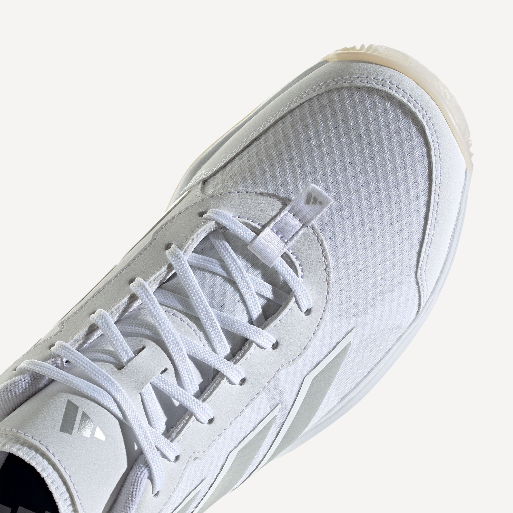 adidas Avaflash Women's Clay Court Tennis Shoes - White (7)