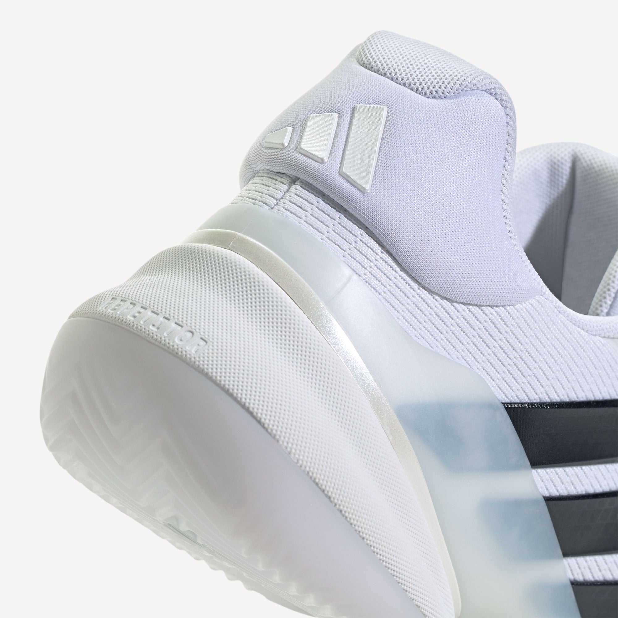 adidas Barricade 14 Men's Hard Court Tennis Shoes - White (8)