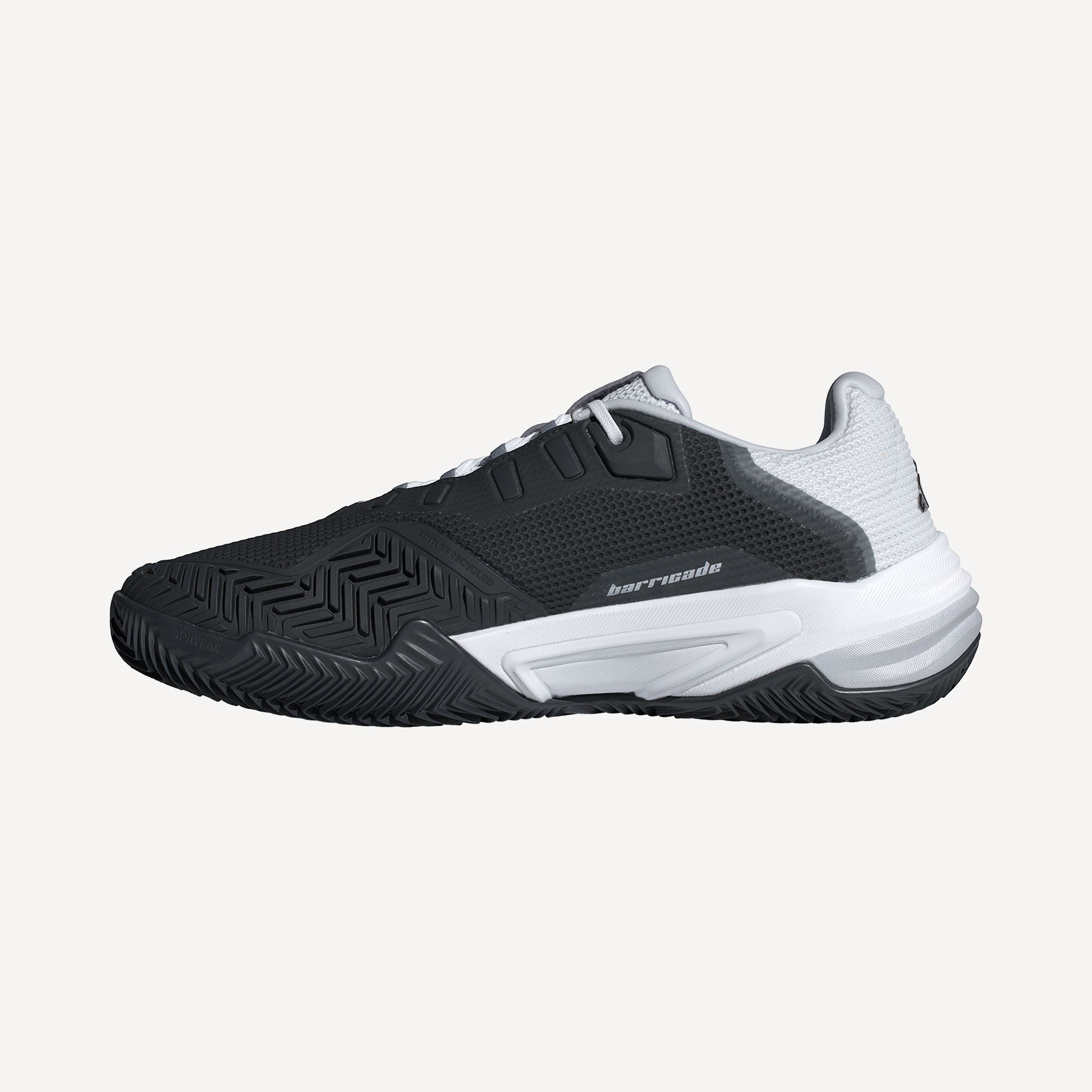 adidas Barricade 13 Men's Clay Court Tennis Shoes - Black (3)