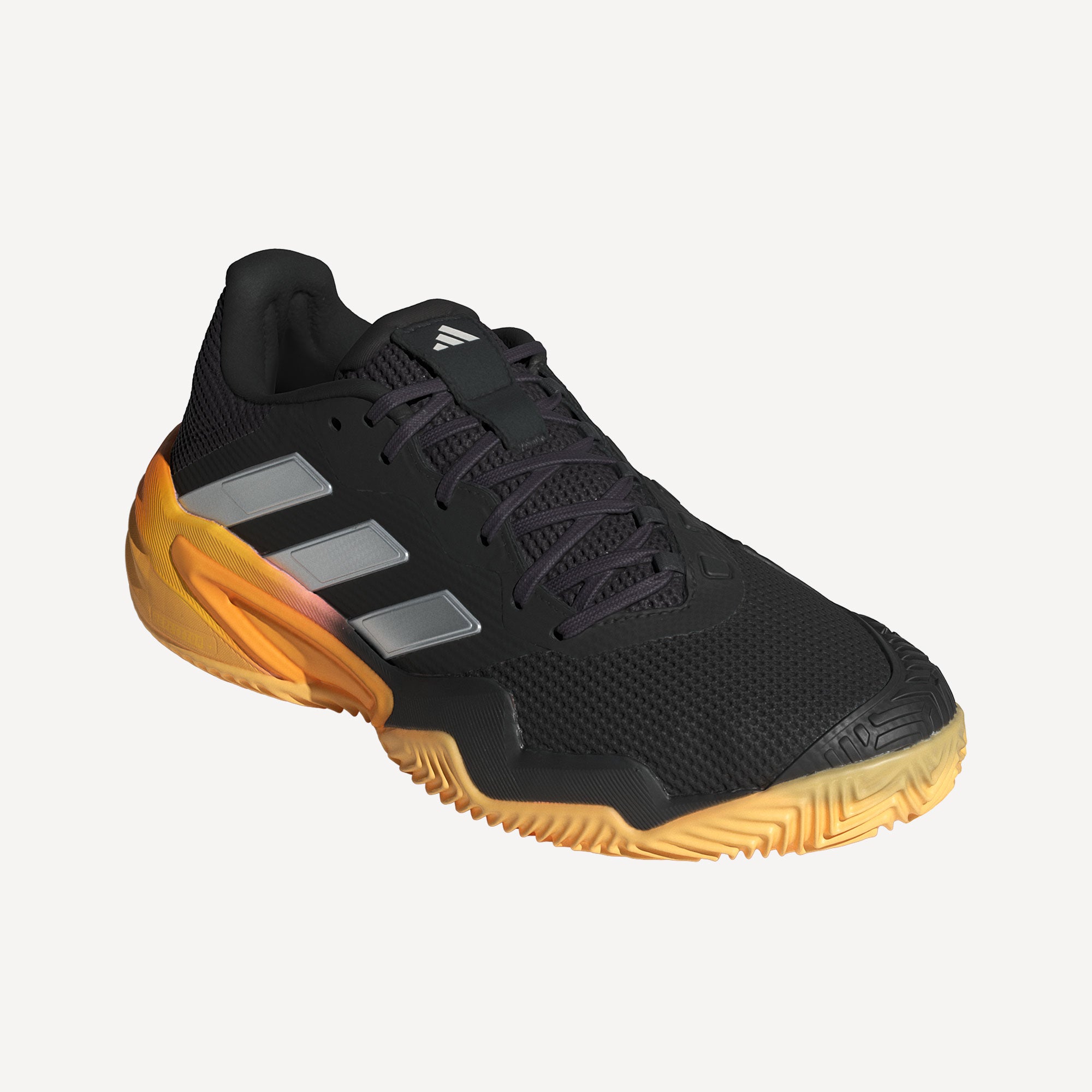 adidas Barricade 13 Men's Clay Court Tennis Shoes - Black (5)