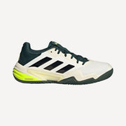 adidas Barricade 13 Men's Clay Court Tennis Shoes - White (1)