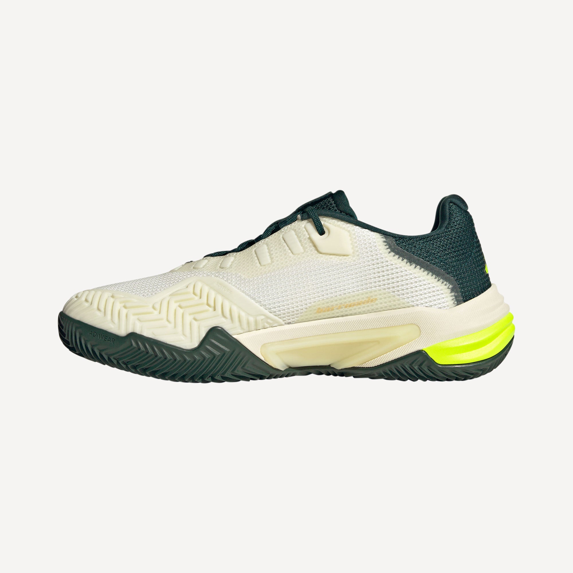 adidas Barricade 13 Men's Clay Court Tennis Shoes - White (3)