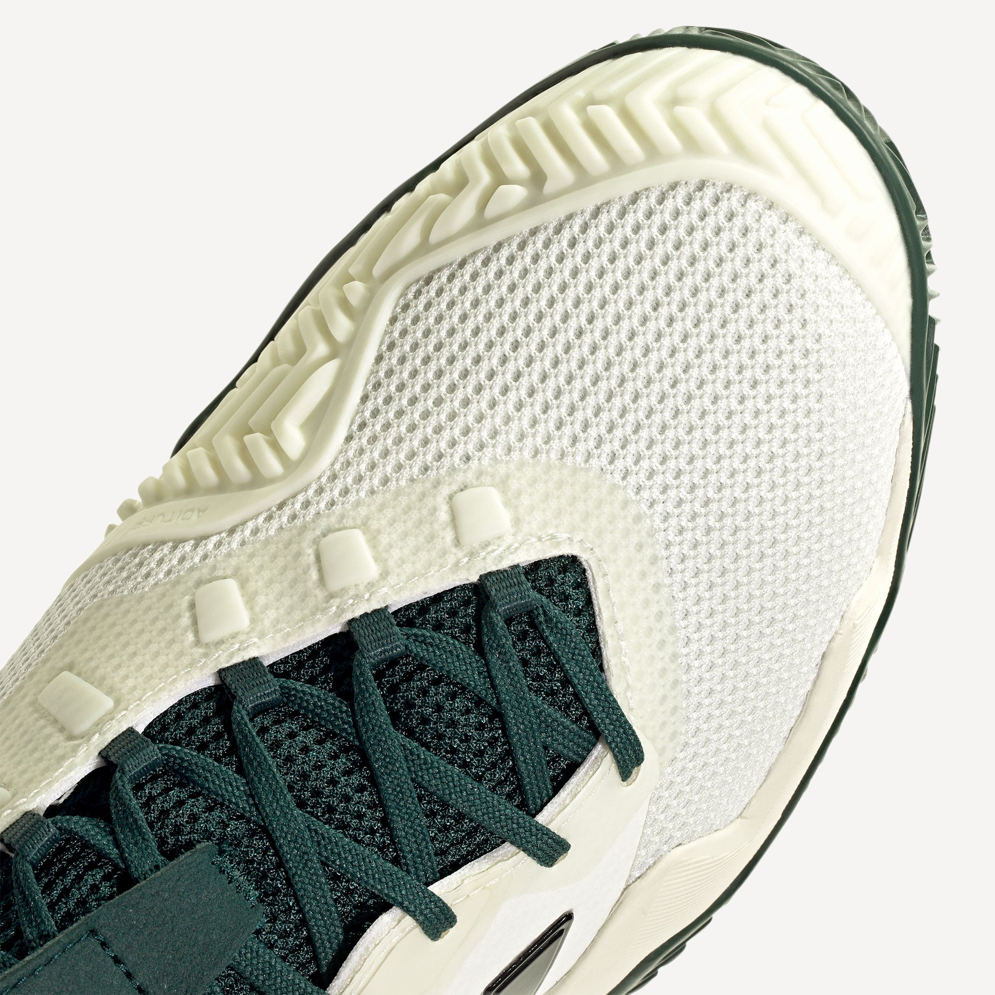 adidas Barricade 13 Men's Clay Court Tennis Shoes - White (8)
