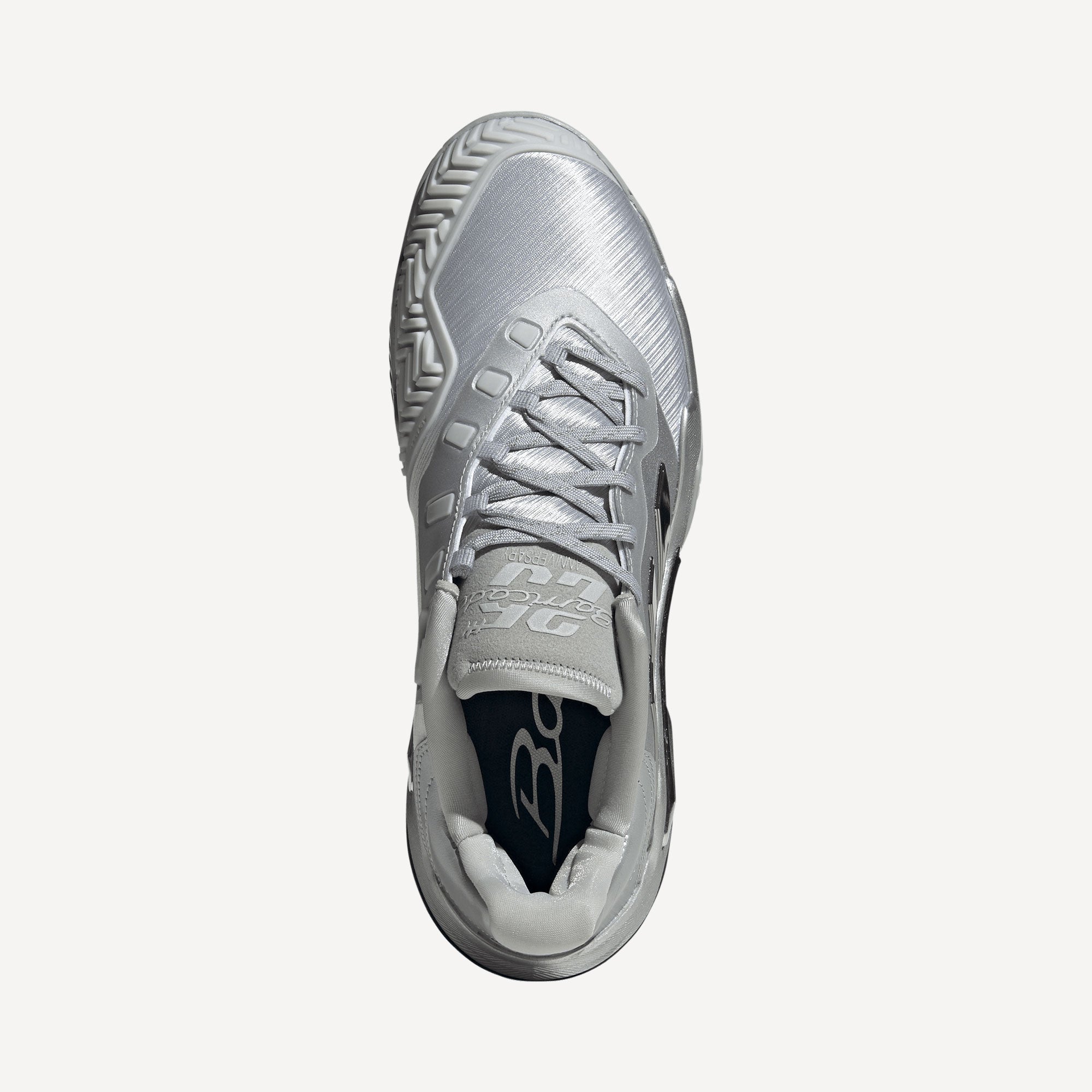 adidas Barricade 13 Silver Edition Men's Tennis Shoes (4)