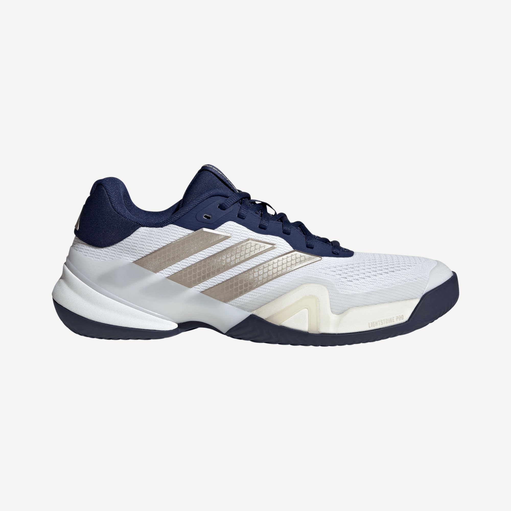 adidas Barricade 14 Men's Clay Court Tennis Shoes - White (1)