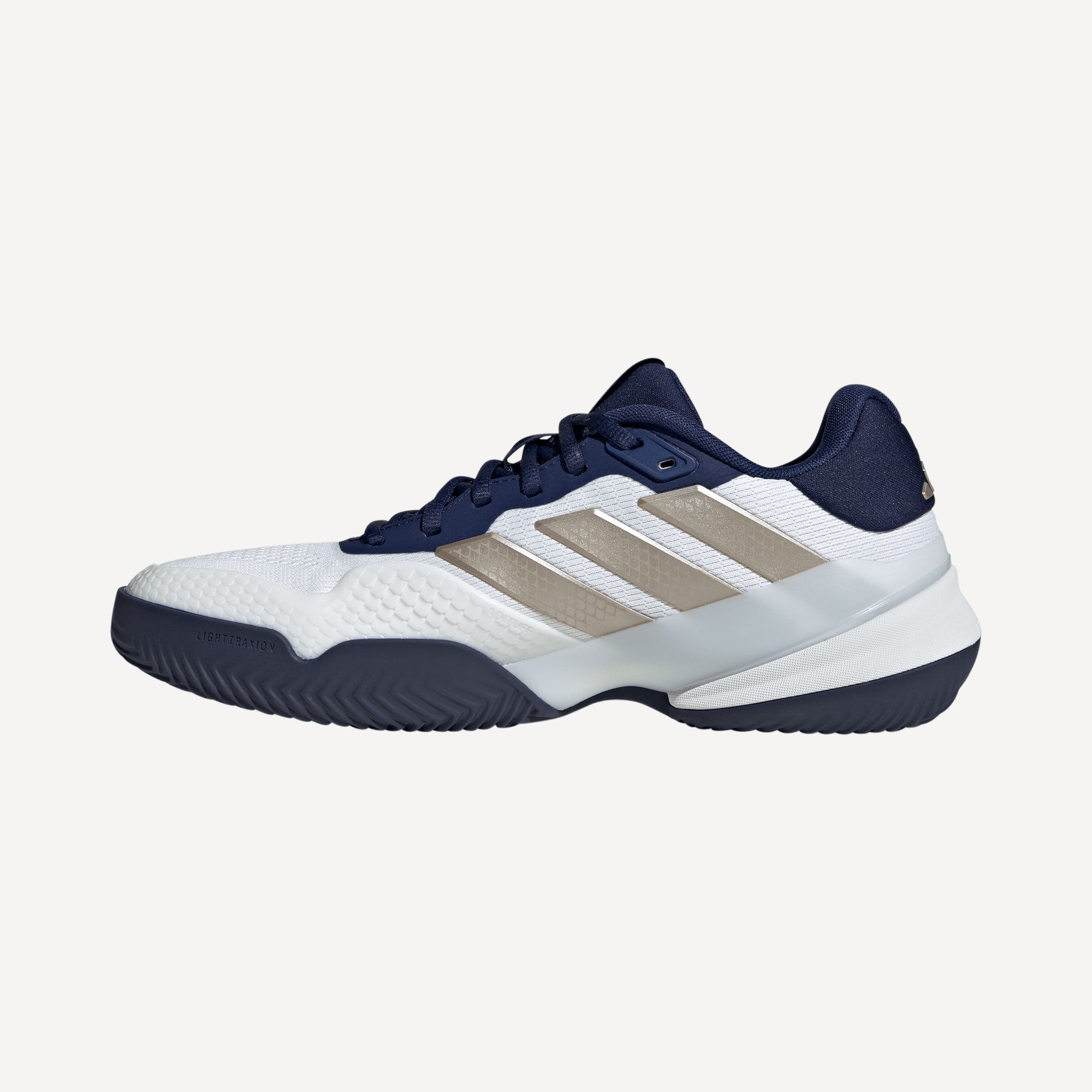 adidas Barricade 14 Men's Clay Court Tennis Shoes - White (3)