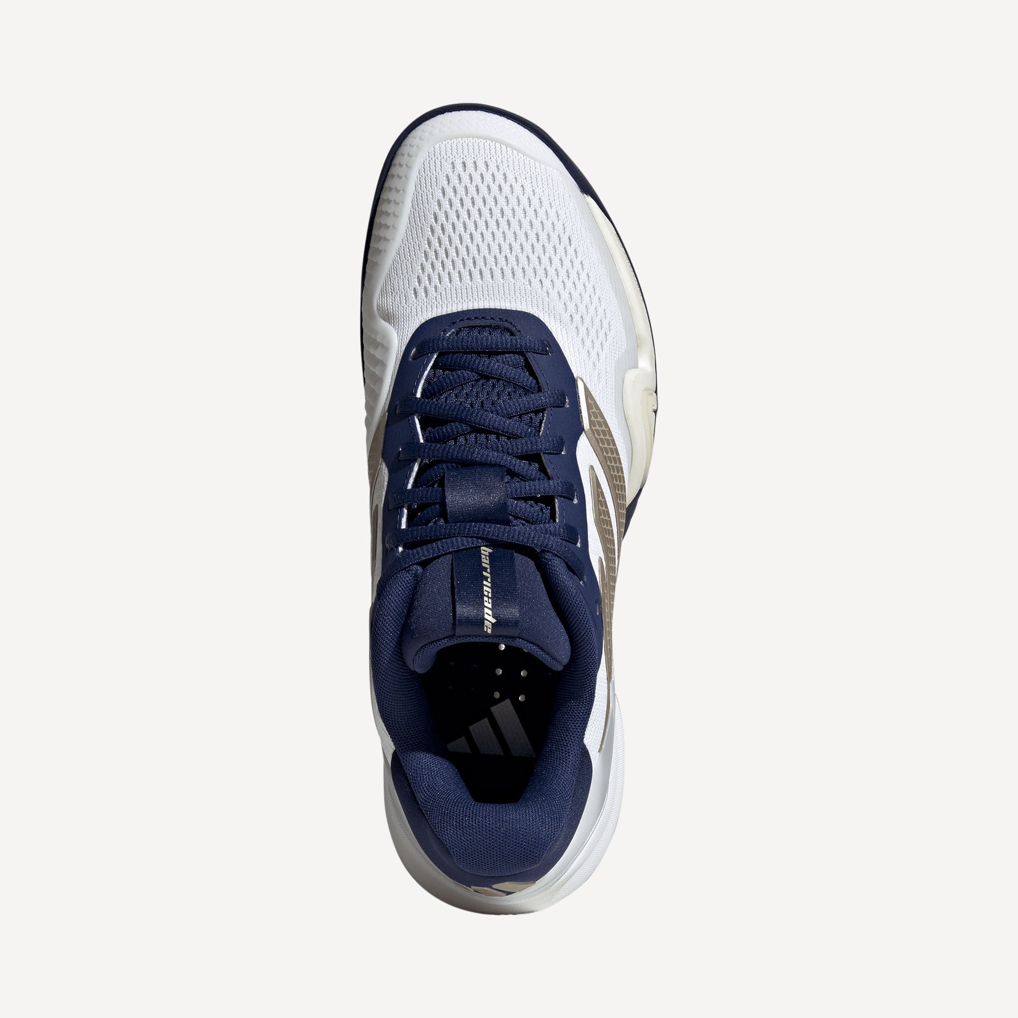 adidas Barricade 14 Men's Clay Court Tennis Shoes - White (4)