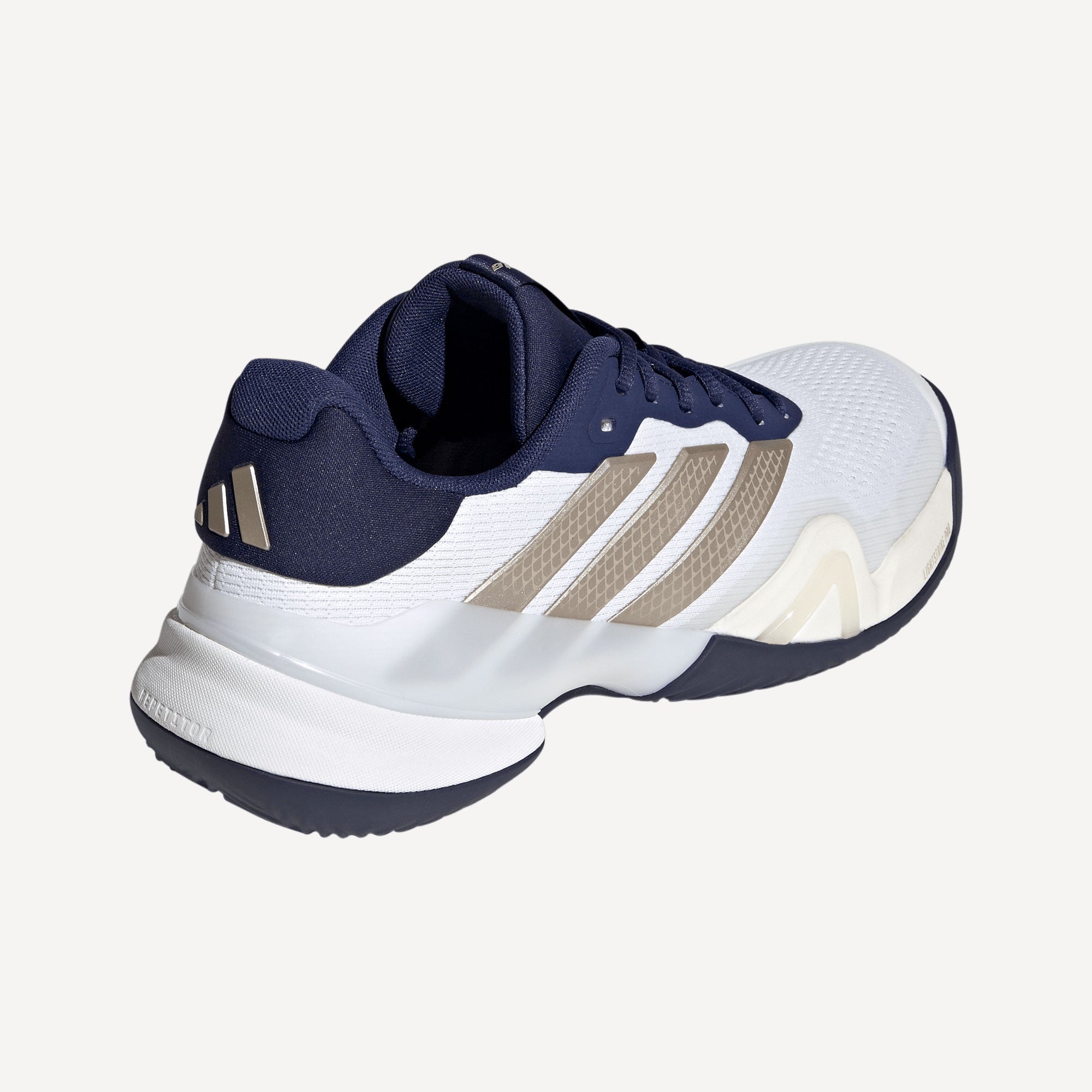adidas Barricade 14 Men's Clay Court Tennis Shoes - White (6)