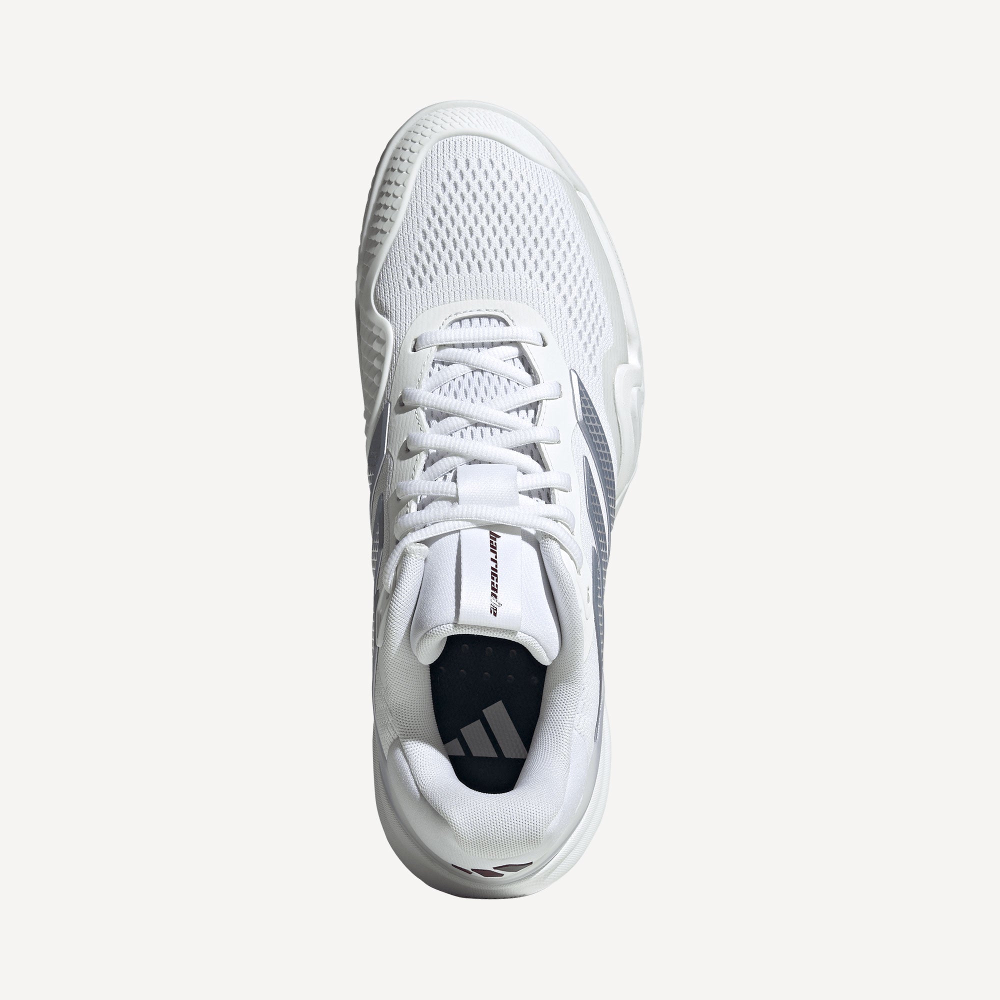 adidas Barricade 14 Men's Clay Court Tennis Shoes - White (4)