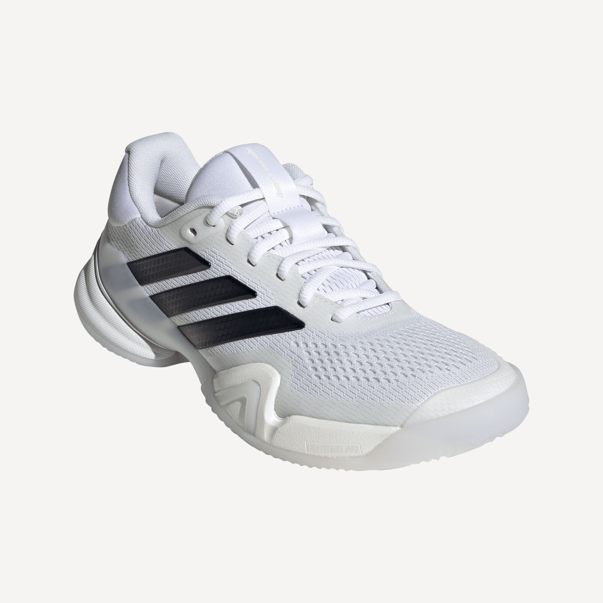 adidas Barricade 14 Women's Clay Court Tennis Shoes - White (5)