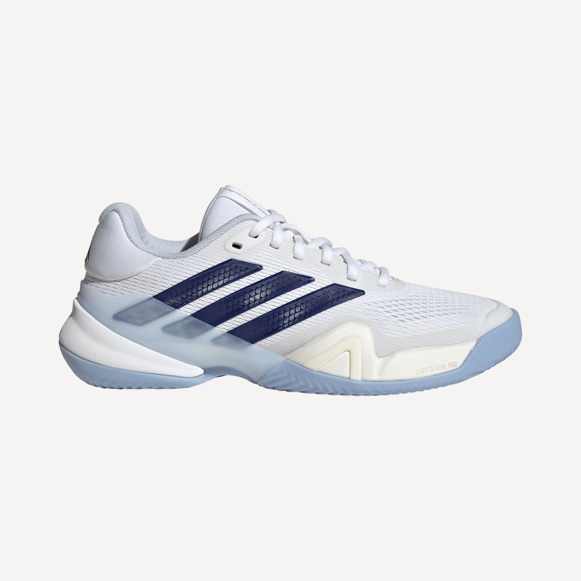 adidas Barricade 14 Women's Clay Court Tennis Shoes - White (1)