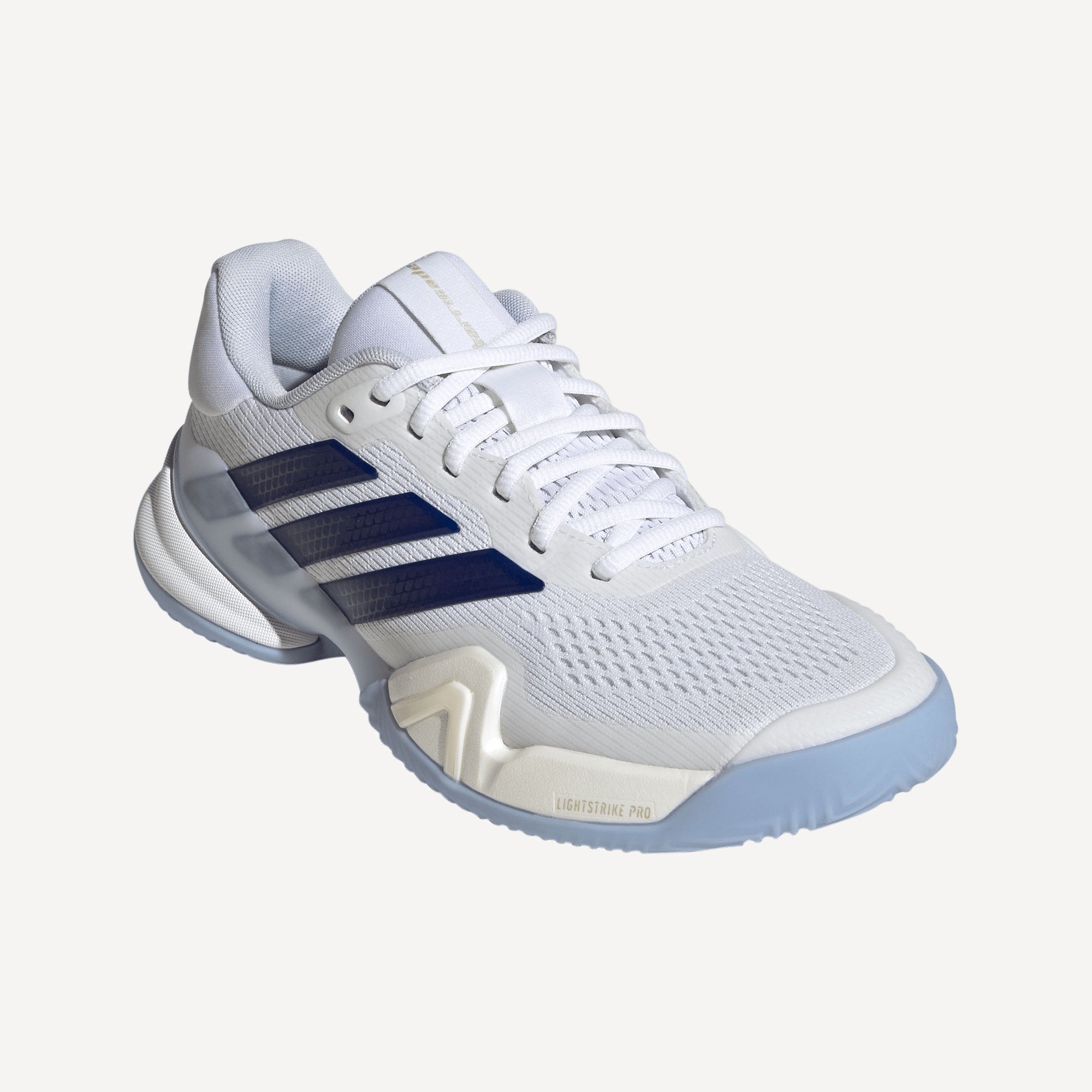 adidas Barricade 14 Women's Clay Court Tennis Shoes - White (5)