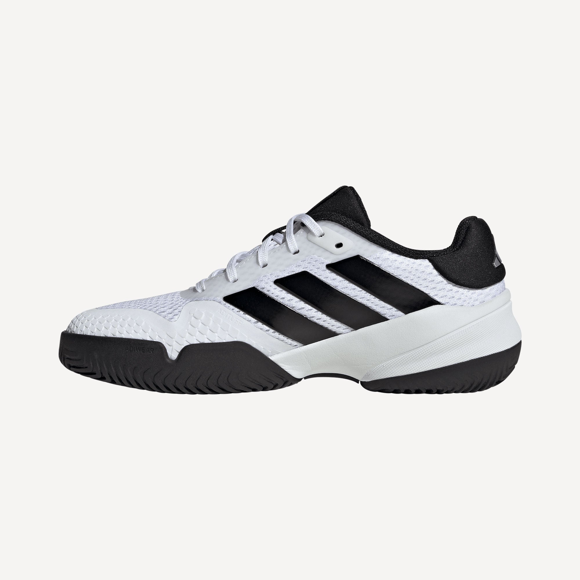 adidas Barricade Kids' Tennis Shoes - White (3)