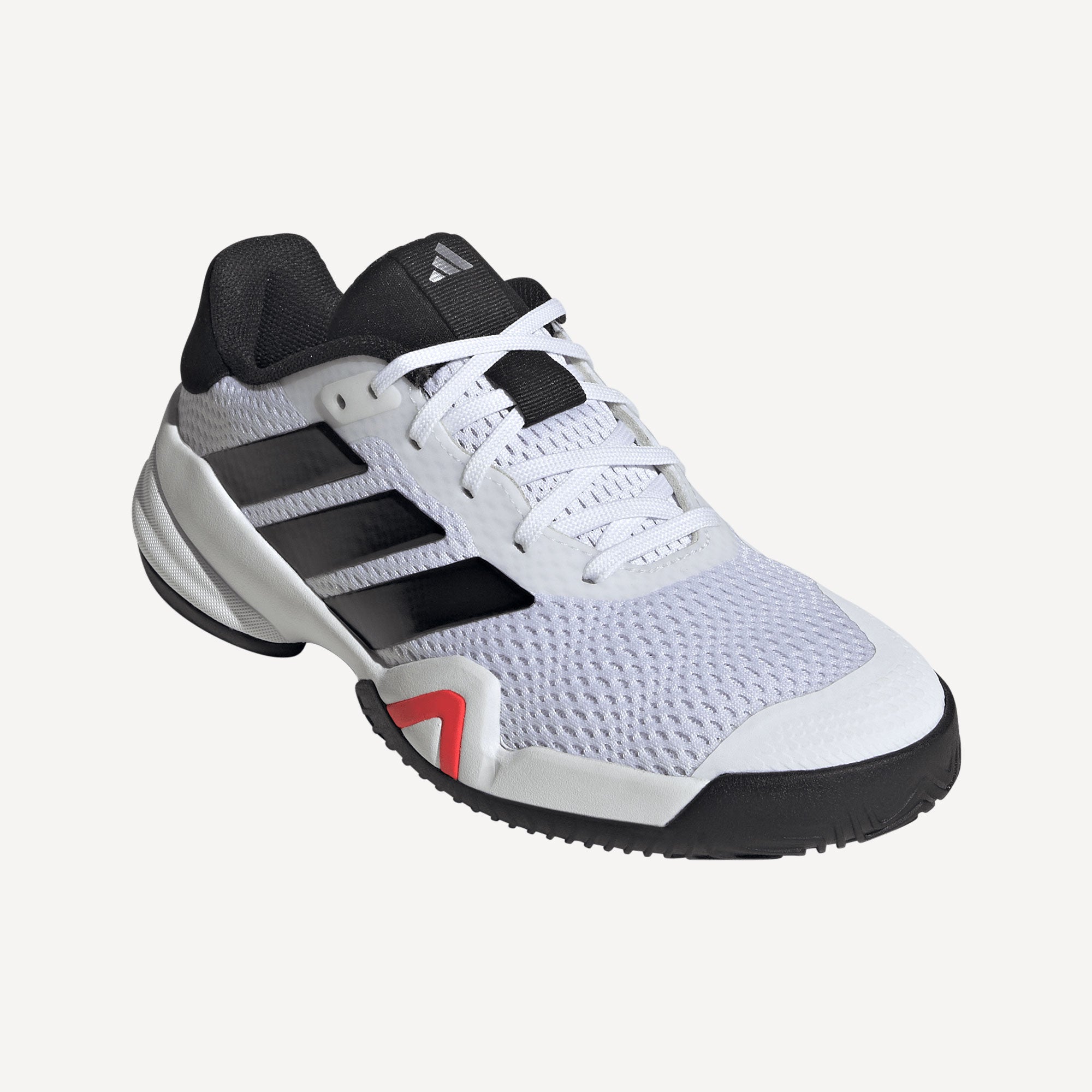adidas Barricade Kids' Tennis Shoes - White (5)