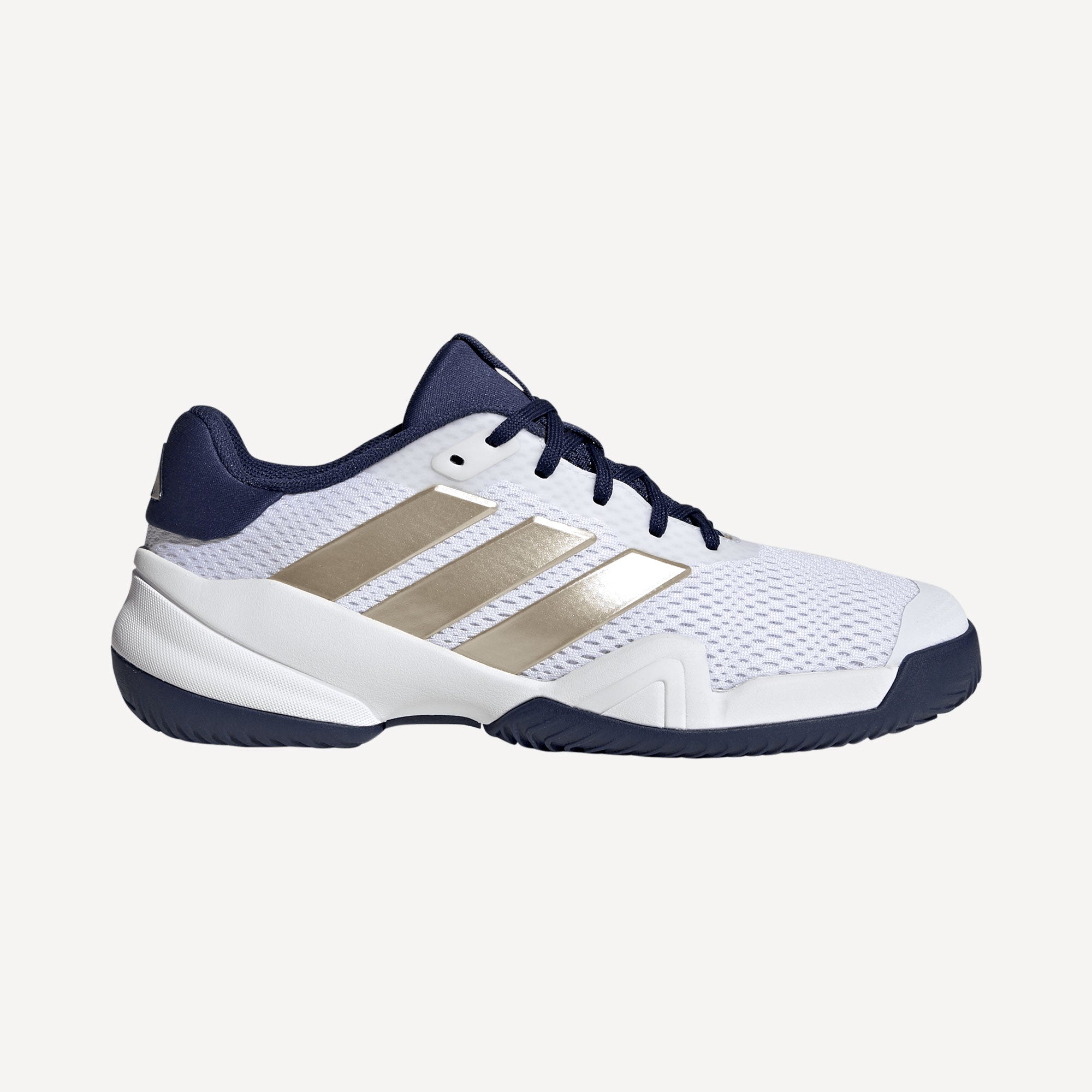 adidas Barricade Kids' Tennis Shoes - White (1)