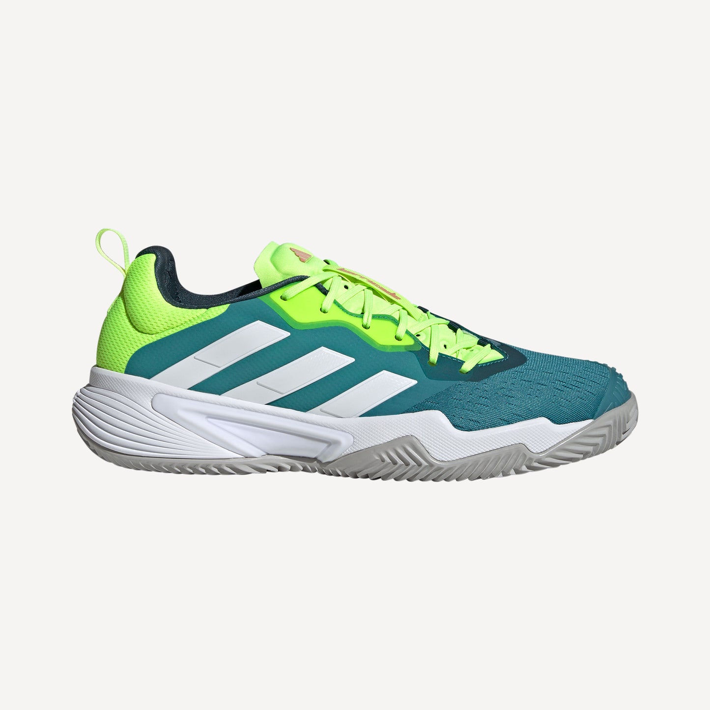 adidas Barricade Men's Clay Court Tennis Shoes Green (1)