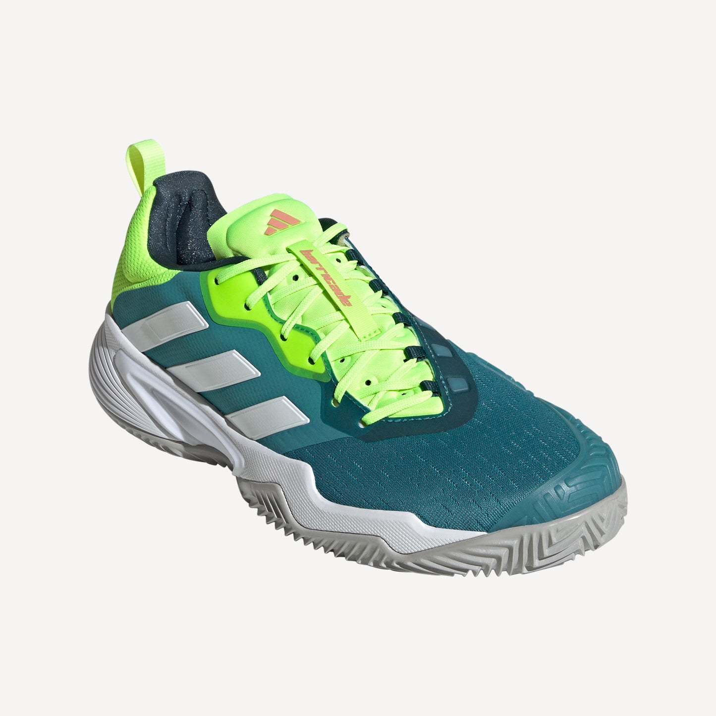 adidas Barricade Men's Clay Court Tennis Shoes Green (5)