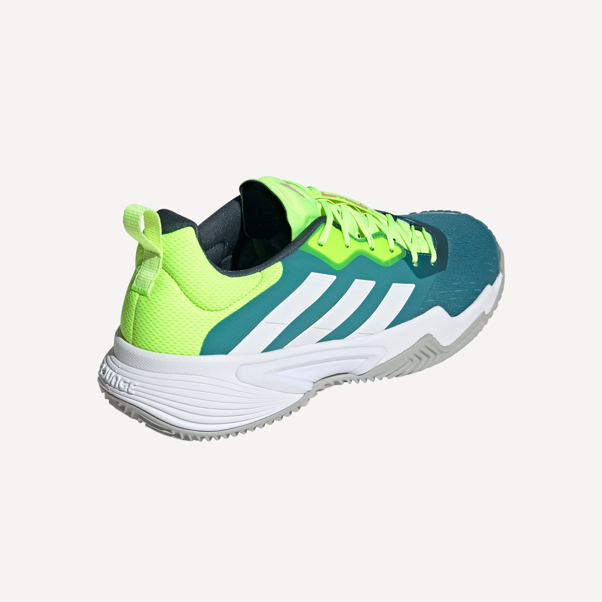 adidas Barricade Men's Clay Court Tennis Shoes Green (6)