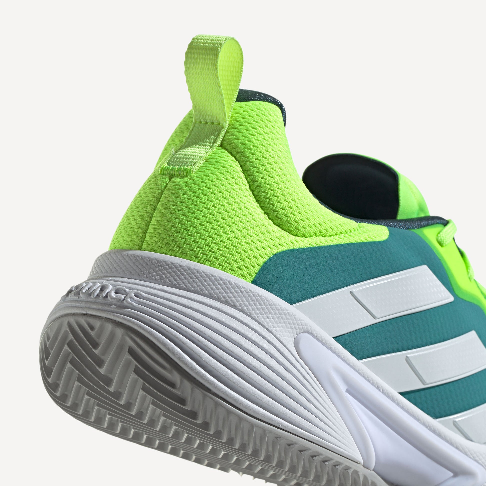 adidas Barricade Men's Clay Court Tennis Shoes Green (7)