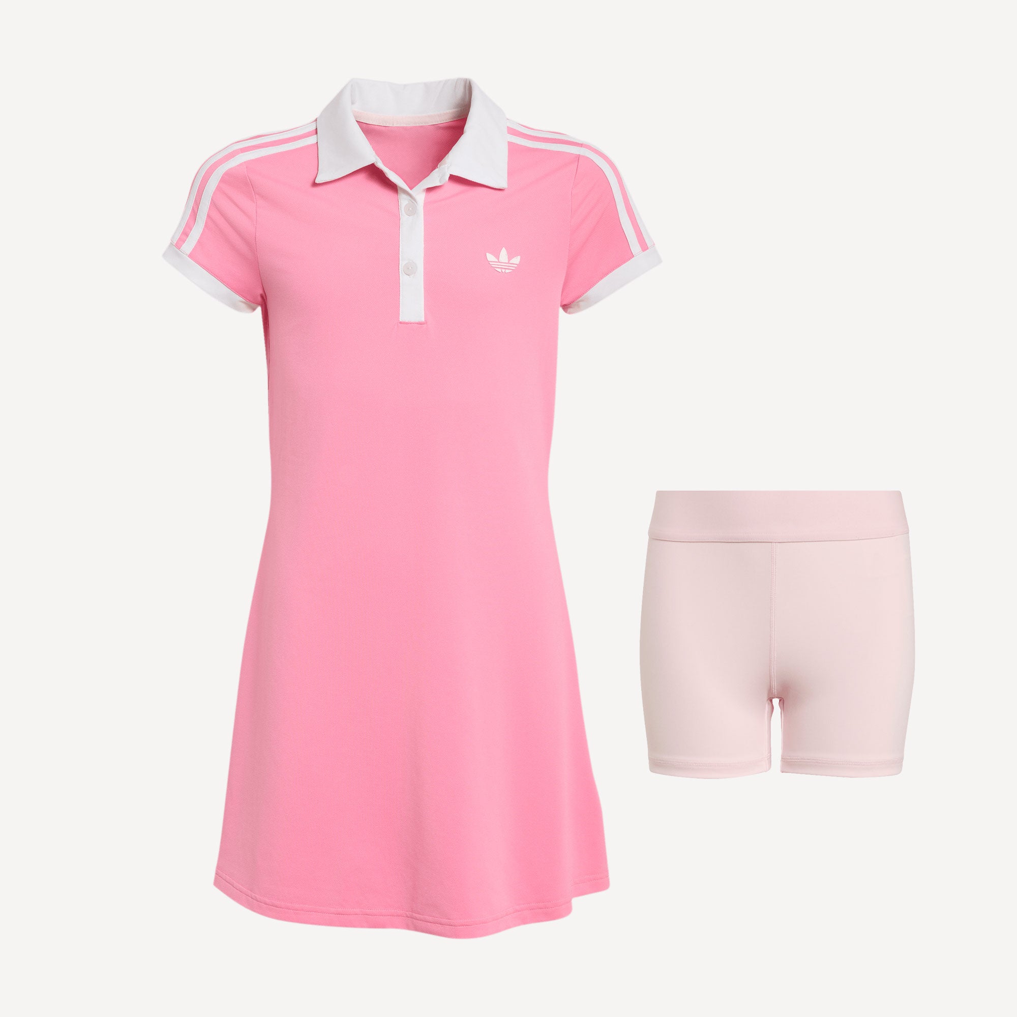 adidas Classics Girls' Tennis Dress - Pink (1)