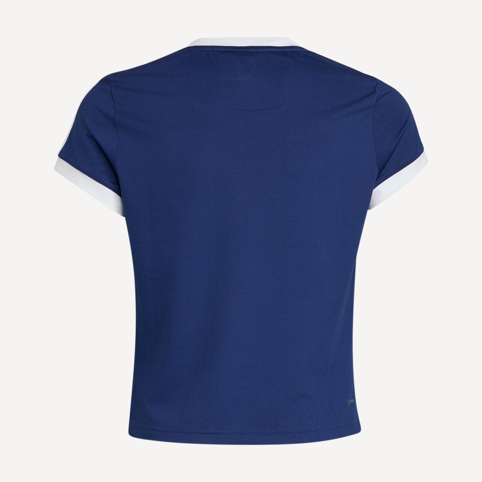 adidas Classics Girls' Tennis Shirt - Blue (2)