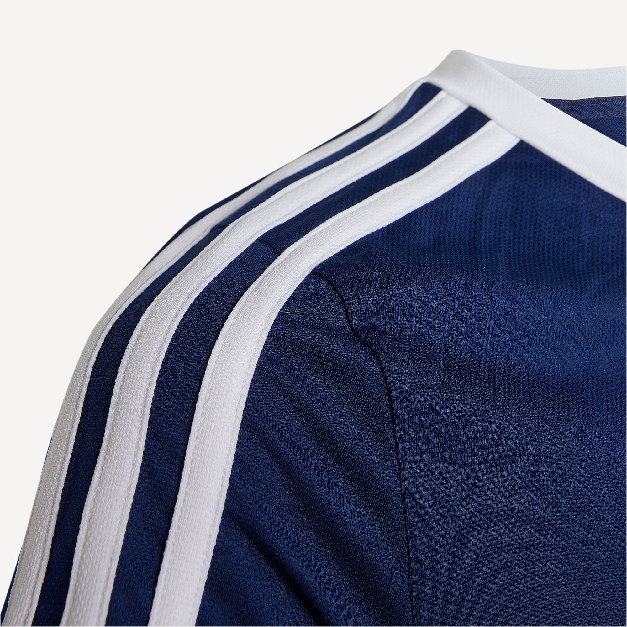 adidas Classics Girls' Tennis Shirt - Blue (4)