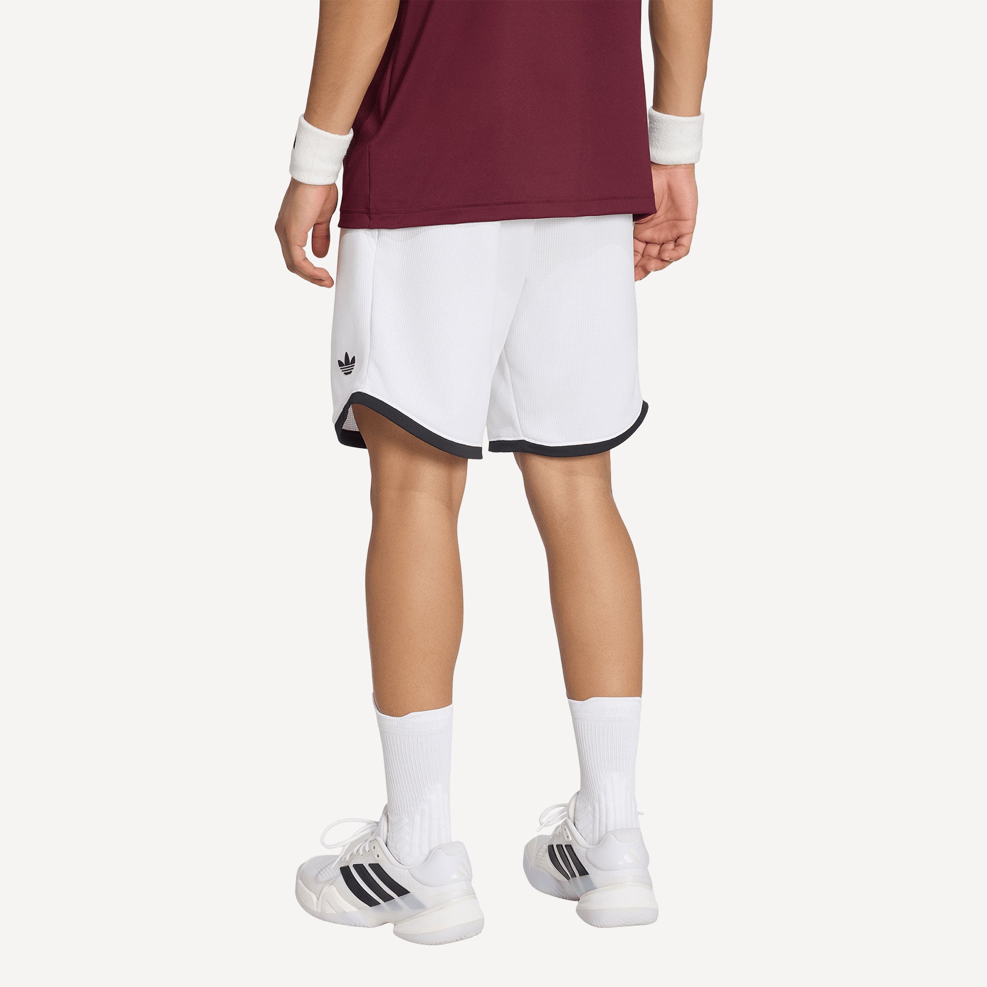 adidas Classics Men's 9-Inch Tennis Shorts - White (2)