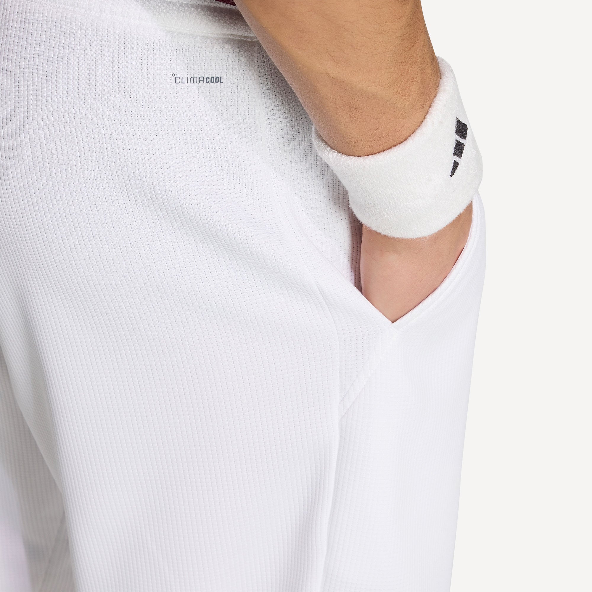 adidas Classics Men's 9-Inch Tennis Shorts - White (6)