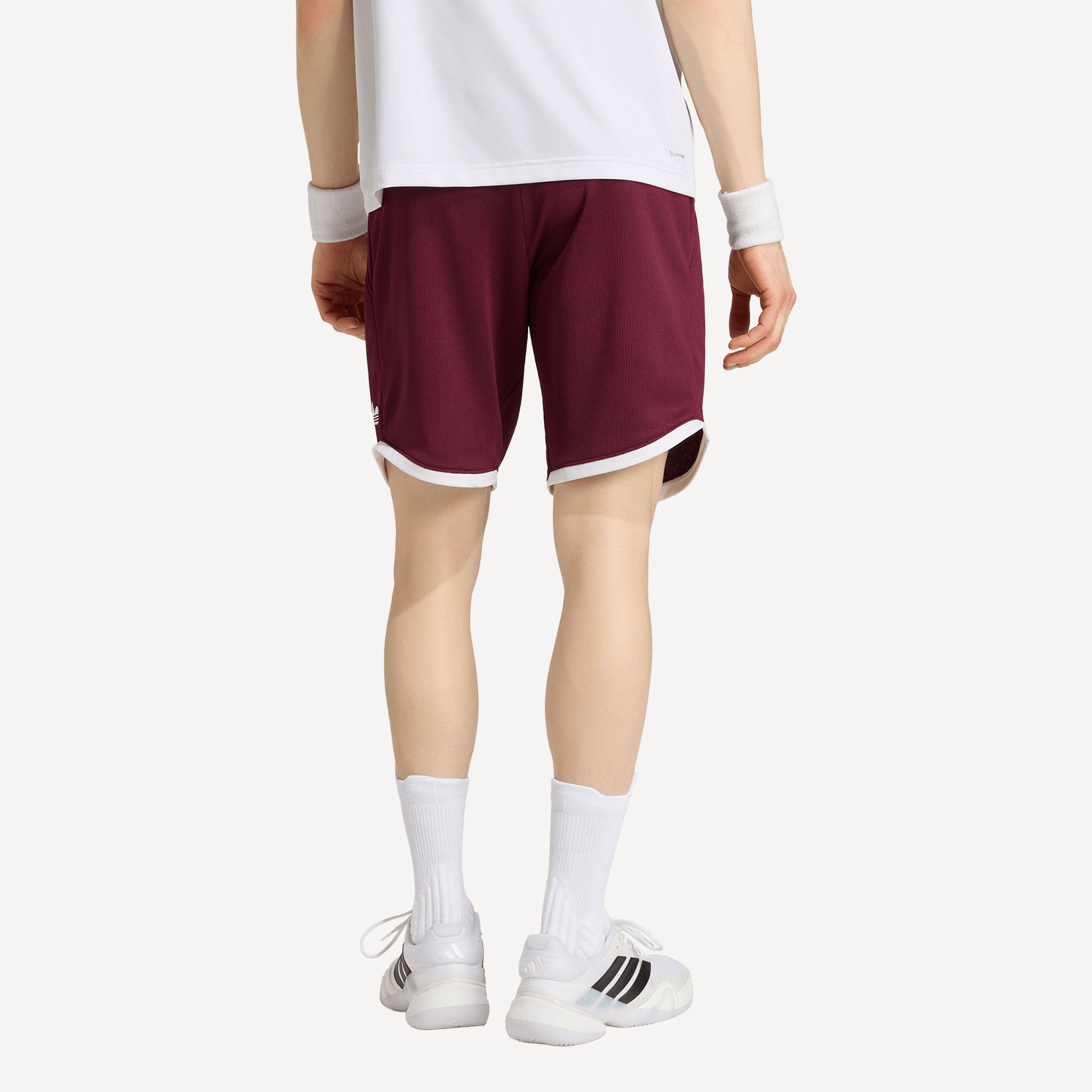 adidas Classics Men's 9-Inch Tennis Shorts - Red (2)