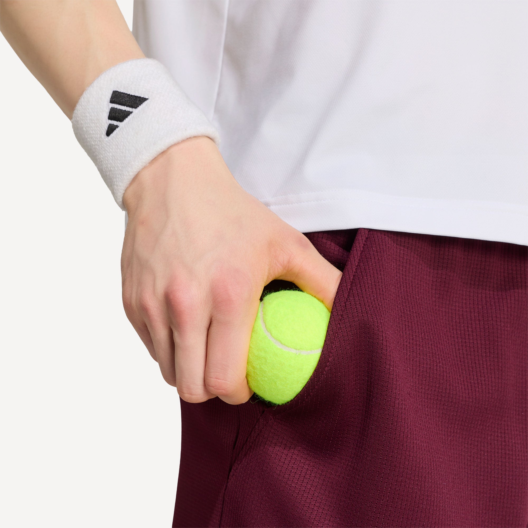 adidas Classics Men's 9-Inch Tennis Shorts - Red (5)