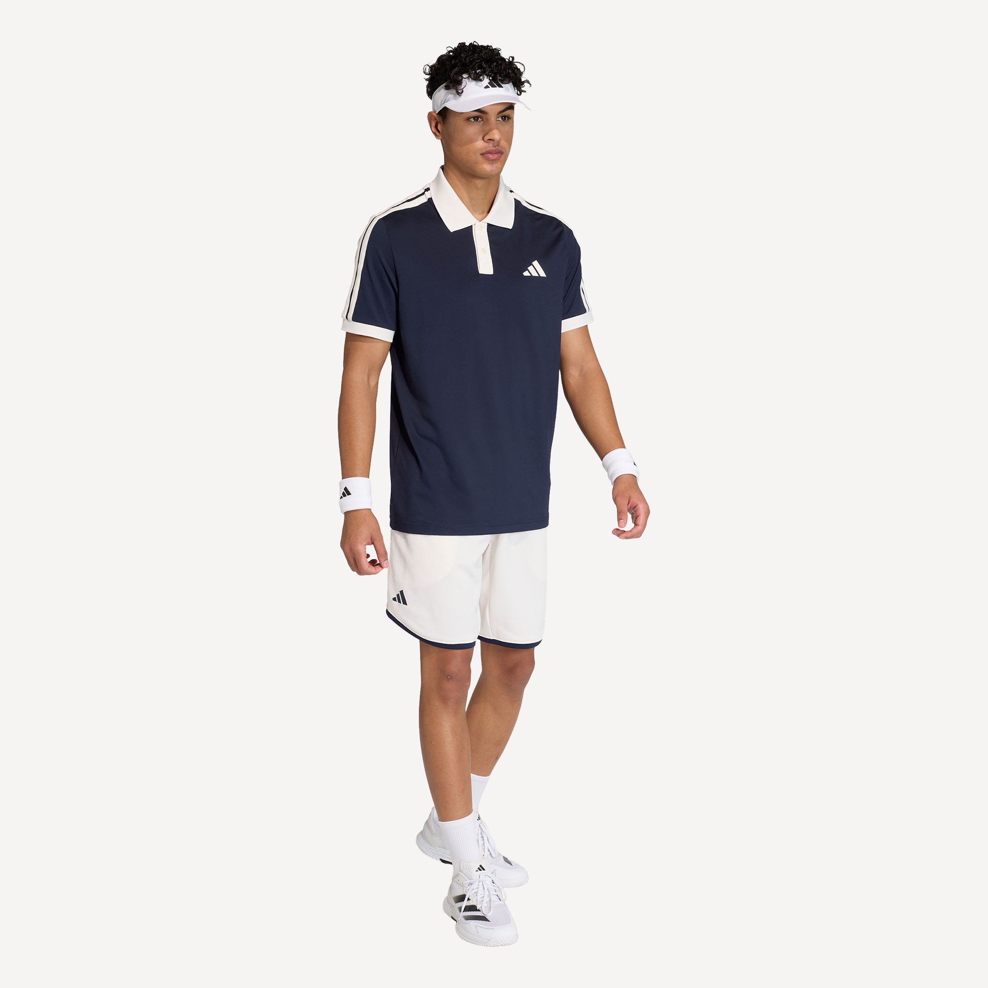 adidas Classics Men's Tennis Polo - Dark Blue (3)