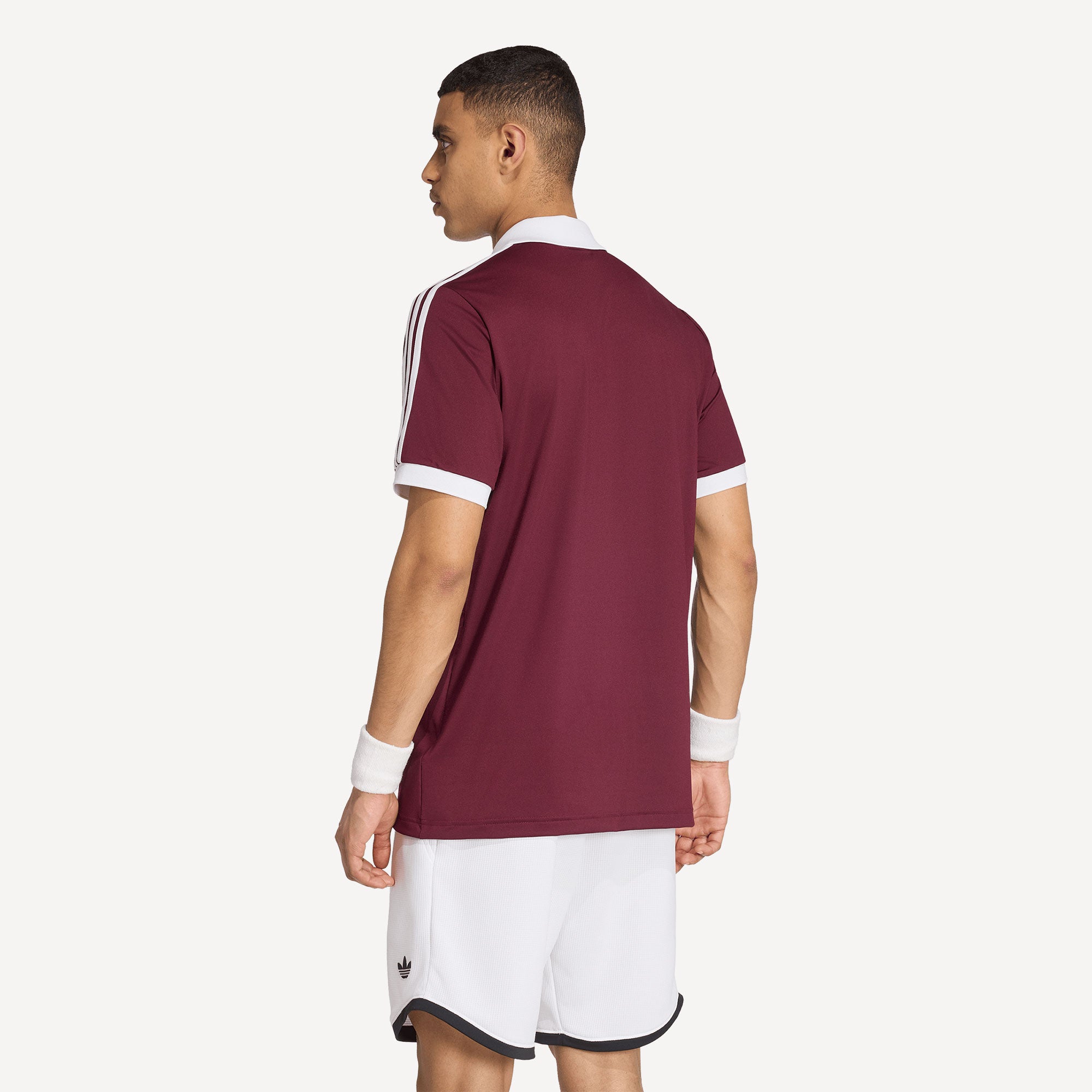 adidas Classics Men's Tennis Polo - Red (2)