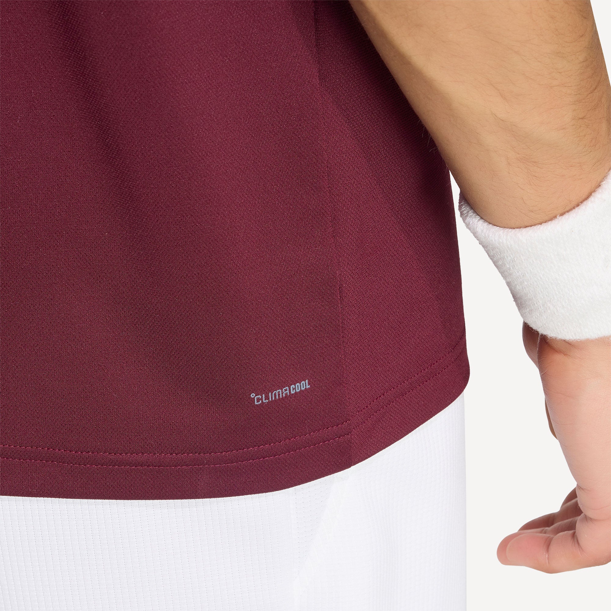 adidas Classics Men's Tennis Polo - Red (6)